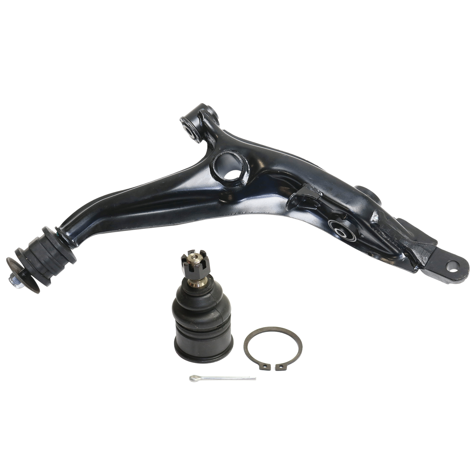 AM CR V 97-01 FRONT CONTROL ARM KIT RH Lower 2 Piece Kit with Ball Joint and Control Arm SKU KIT 072325-01 OEM 104216-254007-1014786-2601427
