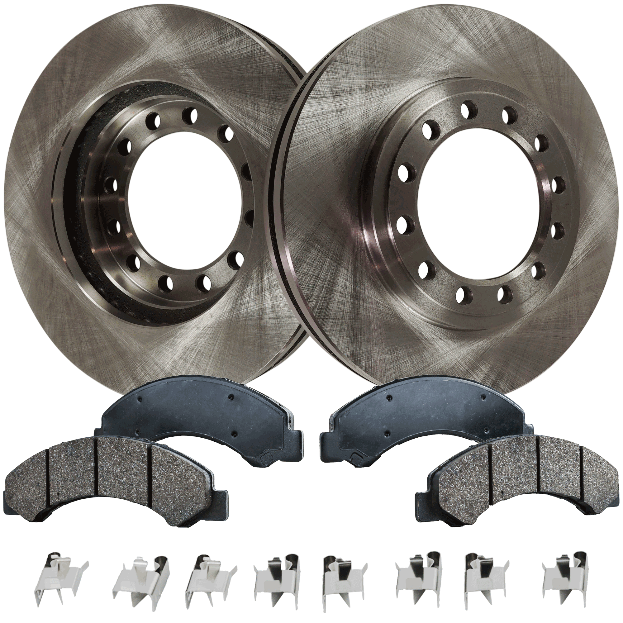 AM NPR 98-09 FRONT BRAKE DISC AND PAD KIT 4 pc kit SKU KIT 072421-08 OEM 8971686311-8973872290-29404R00