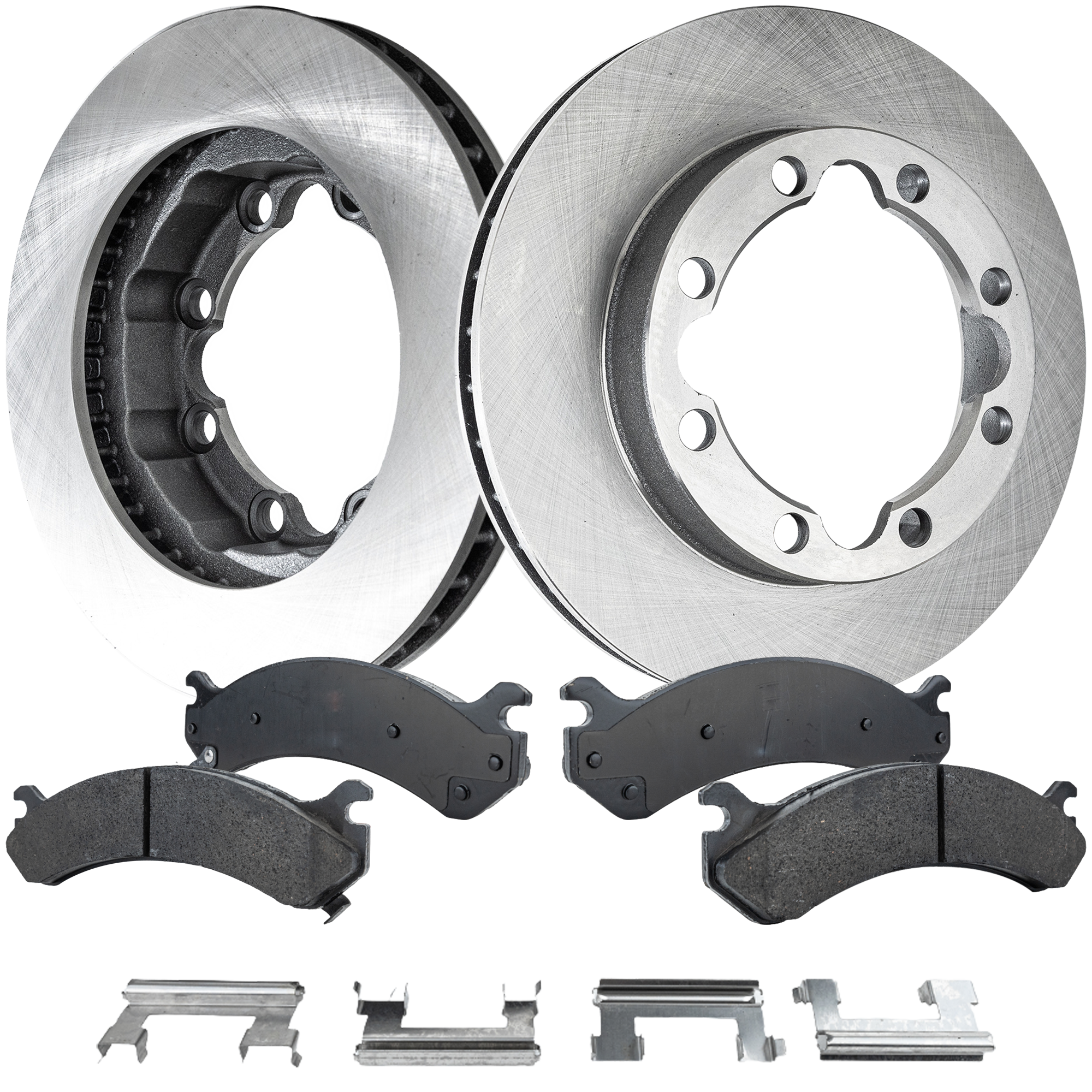 AM SUBURBAN 2500-00-00 FRONT BRAKE DISC AND PAD KIT 4 pc kit SKU KIT 072421-28 OEM 4798315-52007851-12549136-1556