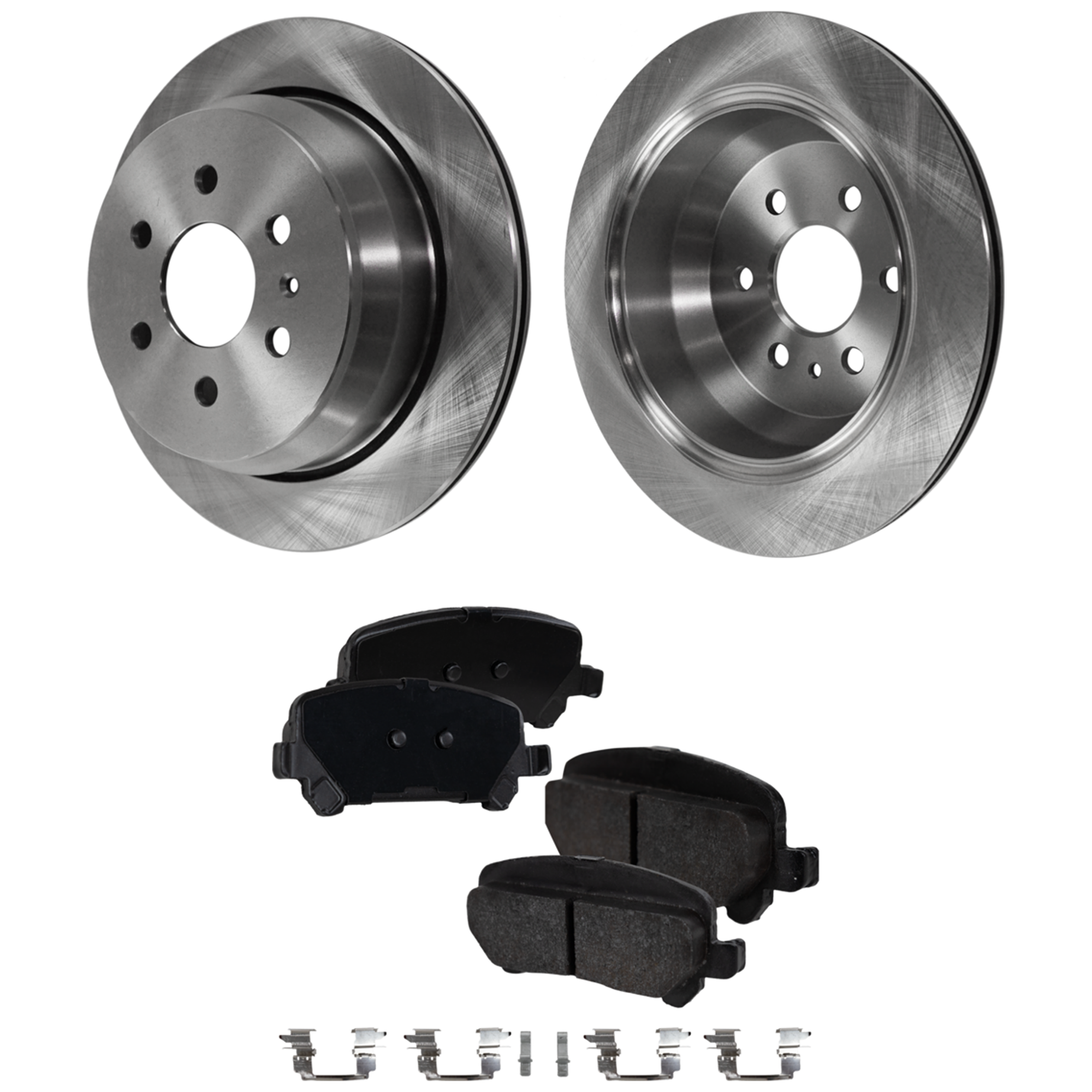 AM CANYON COLORADO 15-20 REAR BRAKE DISC AND PAD KIT 4 pc kit SKU KIT 072421-91 OEM 41323-72036-850480-60048063-58