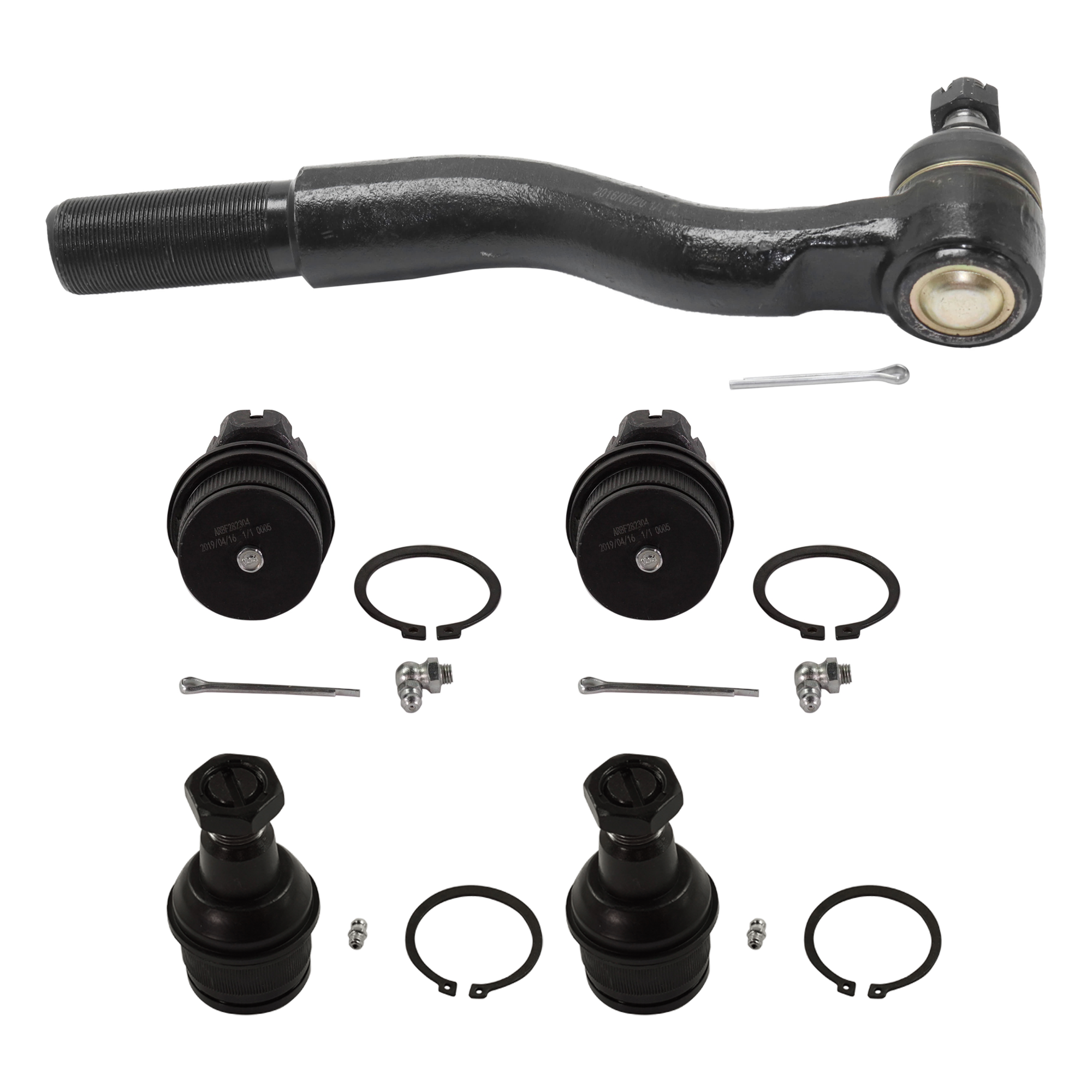 AM EXCURSION 00-05 F SERIES SUPER DUTY 99-04 FRONT SUSPENSION KIT LH 5 pc Kit with Ball Joint and Tie Rod End SKU KIT 072424-54 OEM 104149-287003-287006-2601248-2
