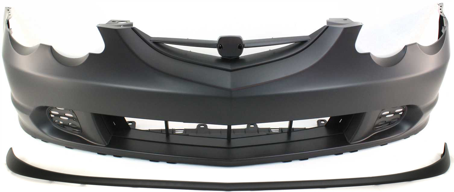AM RSX 02-04 FRONT BUMPER COVER 2 pc Kit with Lower Panel SKU KIT 072517-87 Partslink AC1000143 AC1093106 OEM 04711S6MA90ZZ 71110S6MC00