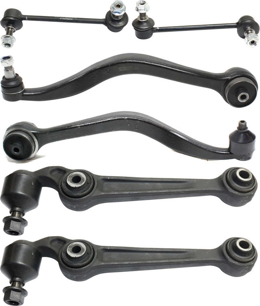 AM MILAN 06-09 FUSION 06-10 FRONT CONTROL ARM KIT RH AND LH Upper and Lower w ball joint s 6 pc Kit with Sway Bar Link SKU KIT 072518-28 OEM BE5Z3079A GR1A34J50 BE5Z3078B