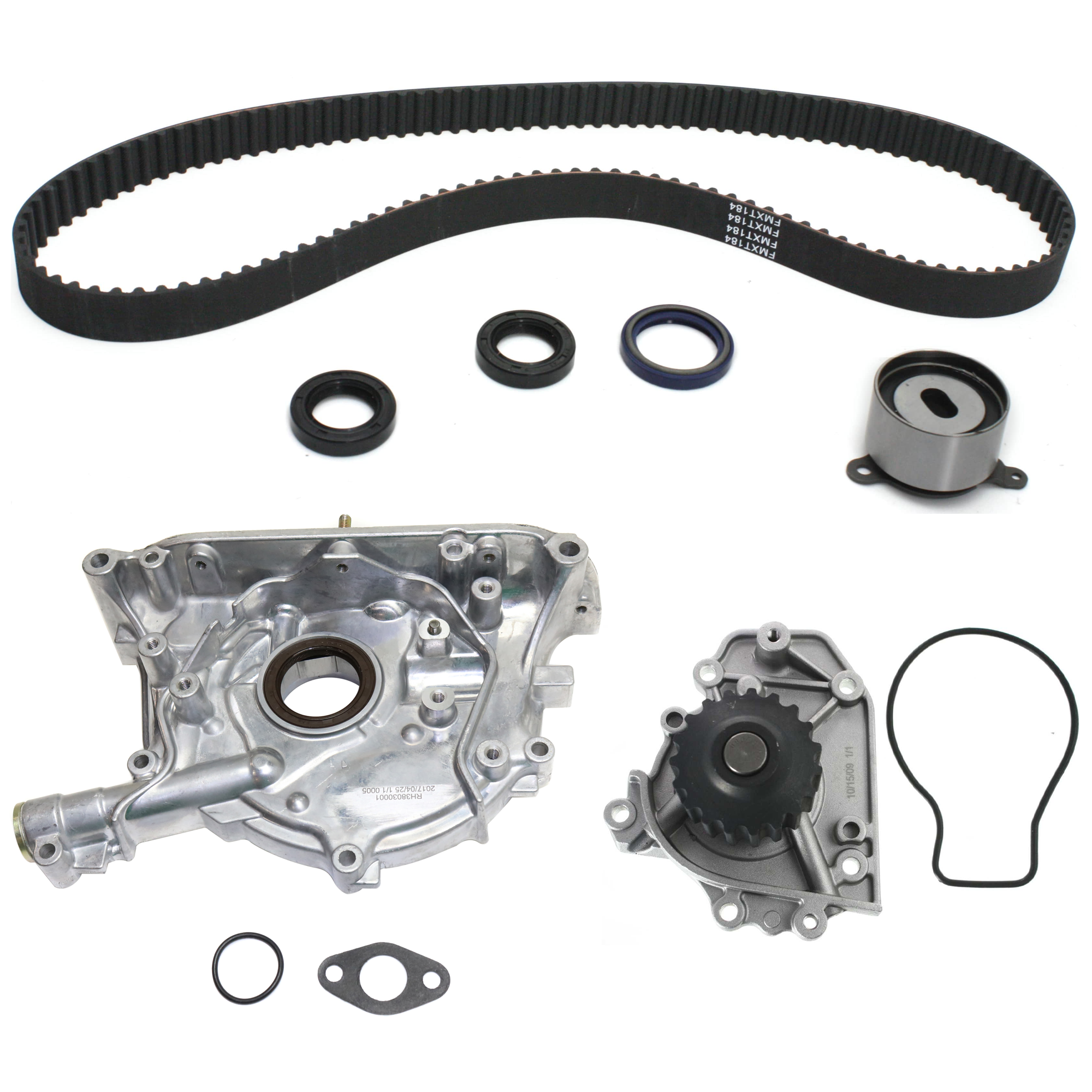 AM INTEGRA 96-01 CR V 97-01 TIMING BELT KIT 3 pc kit with Oil Pump and Water Pump SKU KIT 072617-72 OEM 291006-2521840-95184K1 BK184 B