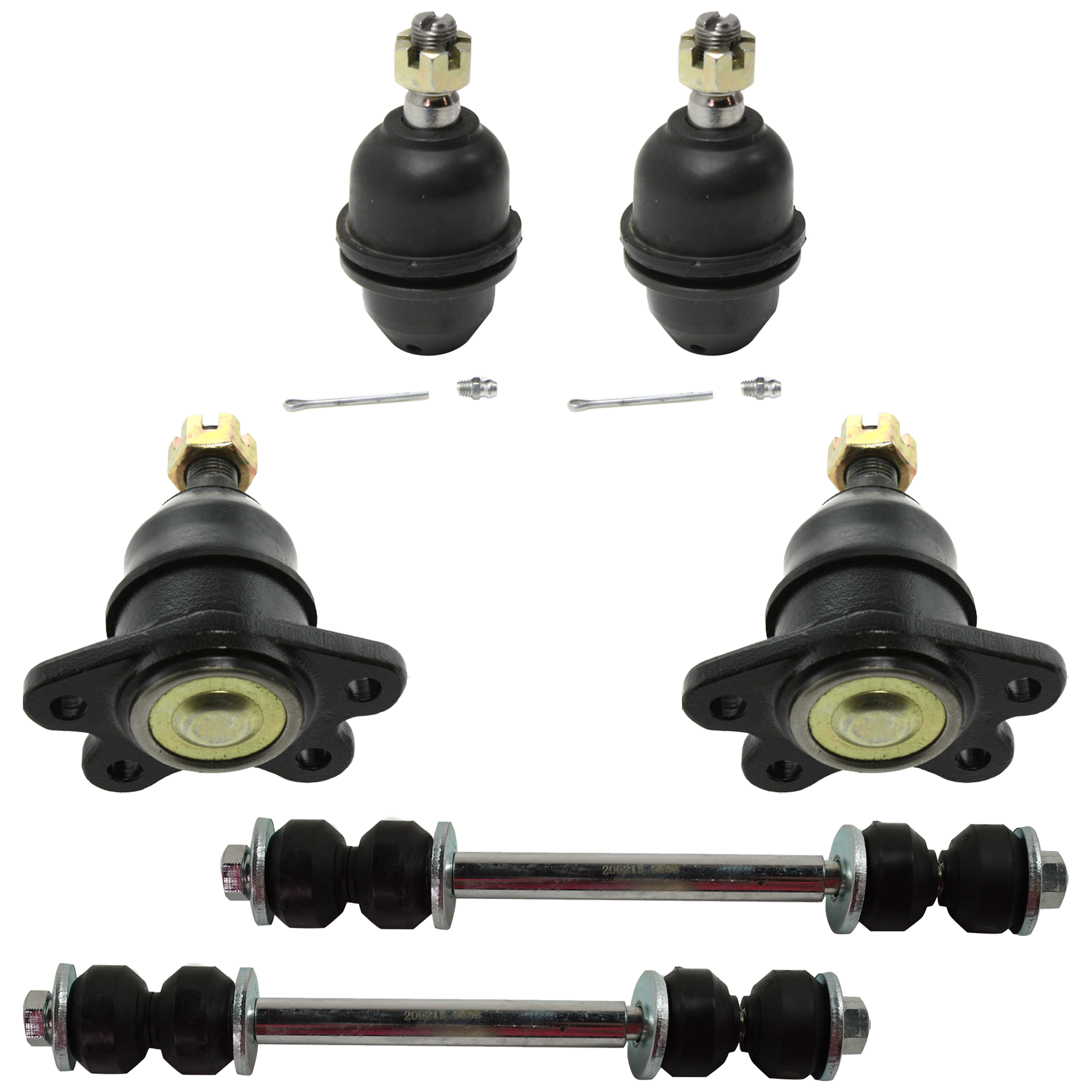 AM K2500 TAHOE 96-00 FRONT SUSPENSION KIT 6 pc Kit with Ball Joint and Sway Bar Link SKU KIT 072624-30 OEM 104238-286022-2601475-5051233