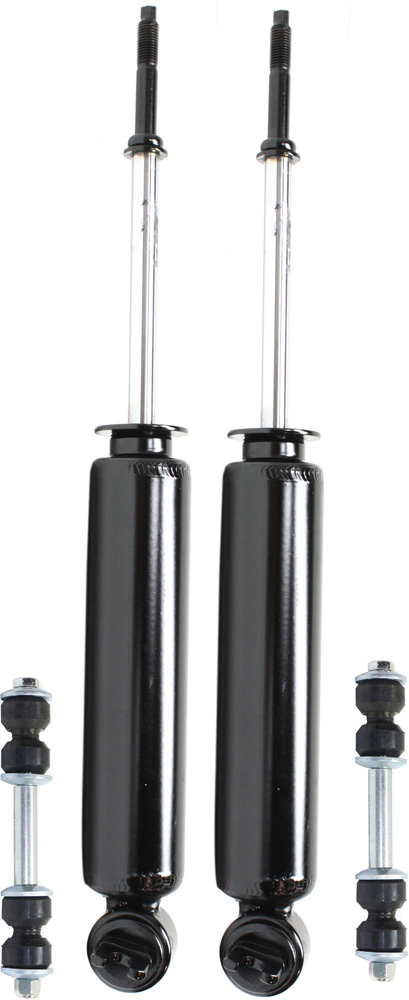 AM IMPALA 71-96 ASTRO 85-05 FRONT SUSPENSION KIT RH AND LH 4 pc kit with Shock Absorbers and Sway Bar Links SKU KIT 072717-14 OEM 22046455-22046456