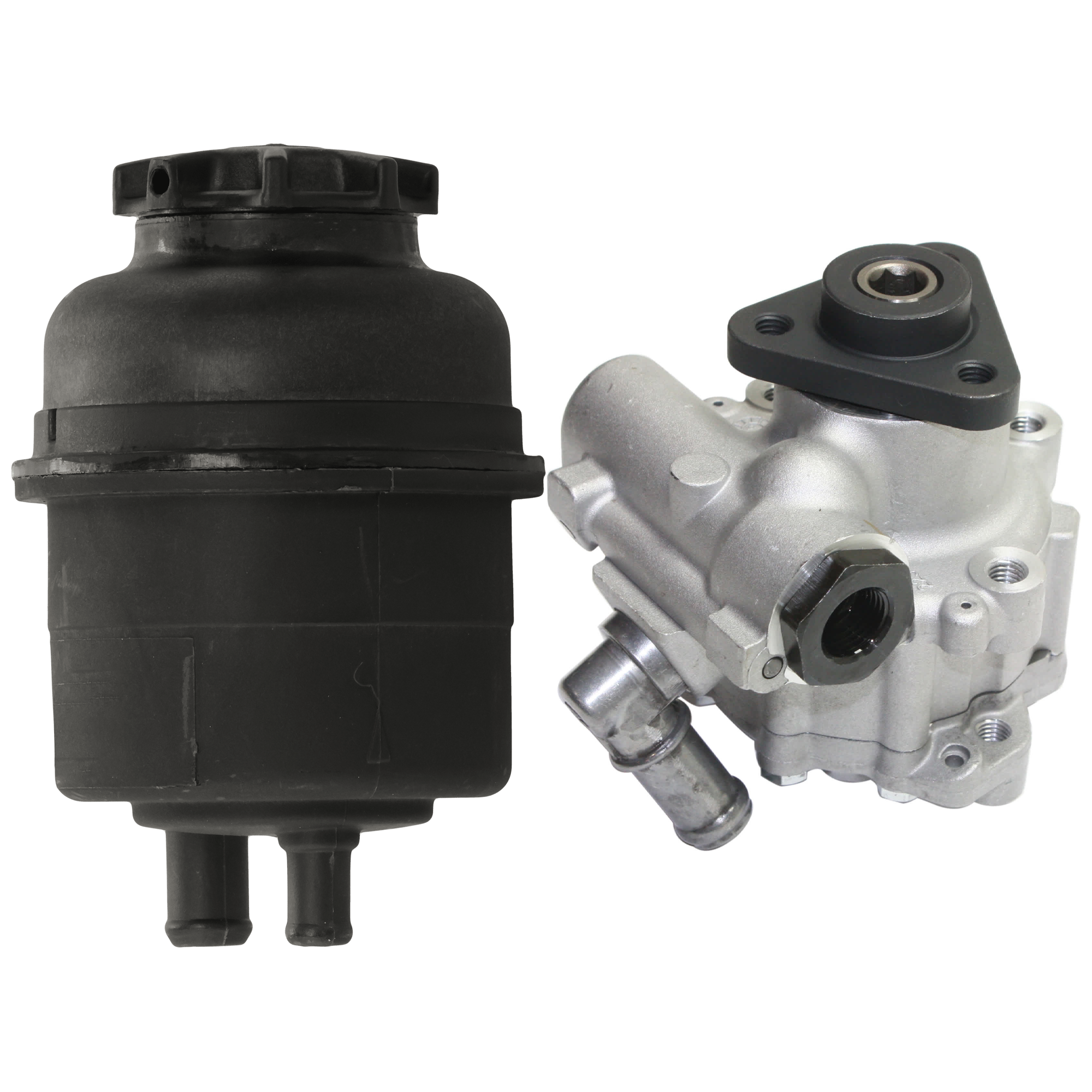 AM X5-01-07 POWER STEERING PUMP 2 pc Kit with Reservoir SKU KIT 072717-87 OEM 32411095845-32416757840-324167