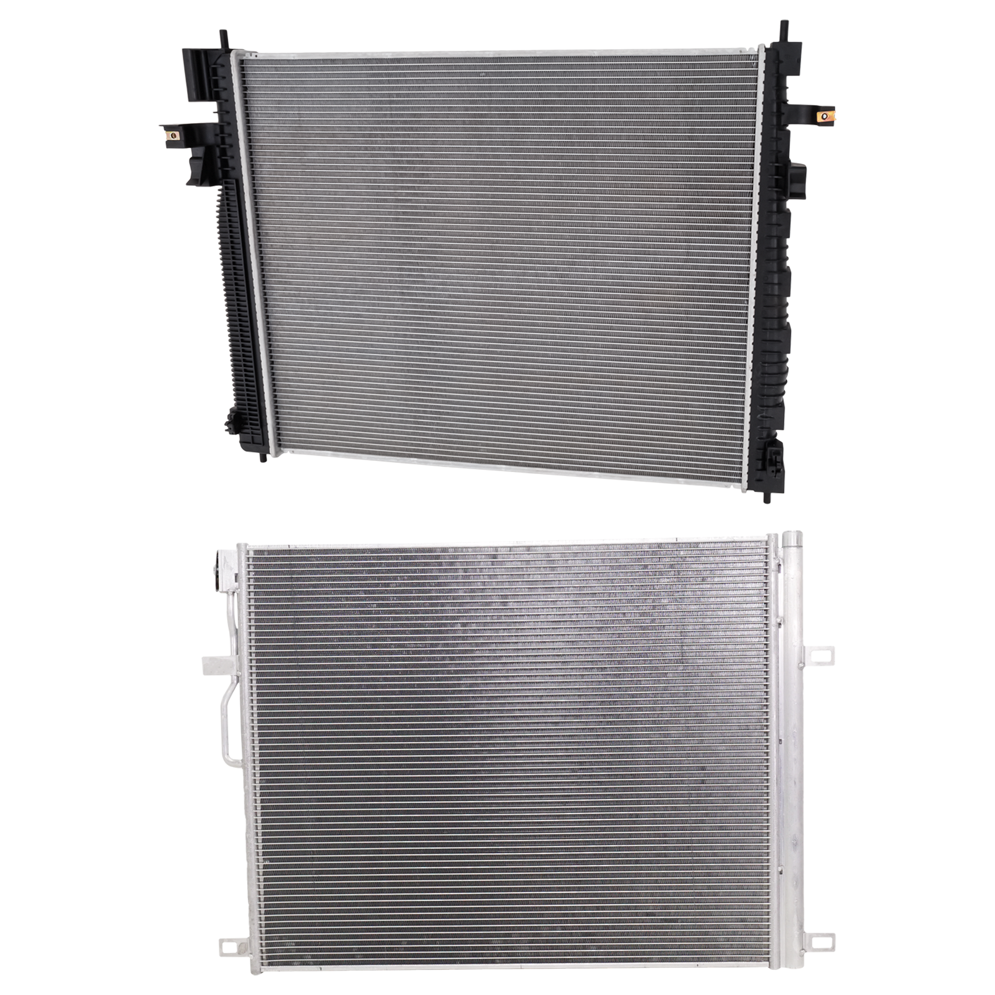 AM ENCLAVE 18-24 TRAVERSE 18-23 A C CONDENSER RADIATOR KIT 2 pc kit 3.6L Eng. 6 Cyl. with Radiator SKU KIT 072724-226 Partslink GM3030325 GM3010613 OEM Performance 86801856