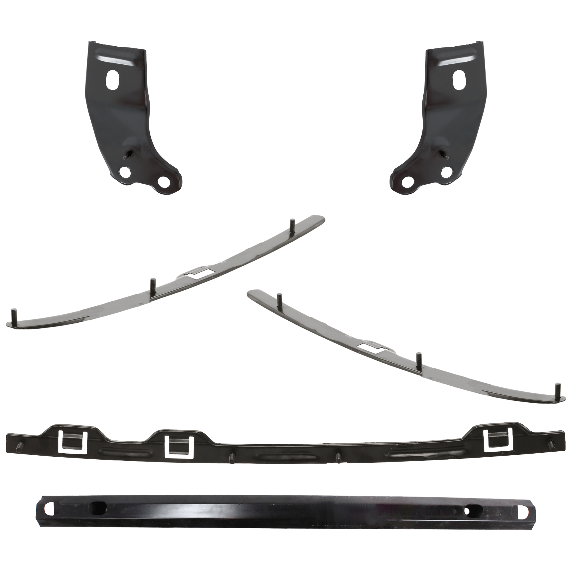 AM TACOMA 01-04 FRONT REINFORCEMENT 6 pc Kit with Bumper Bracket and Bumper Retainer SKU KIT 072924 C1278 Partslink TO1006184 TO1067134 TO1066134 TO1066152 TO1067152 TO1065101 OEM 52131AD010-52141AD020-52142AD0