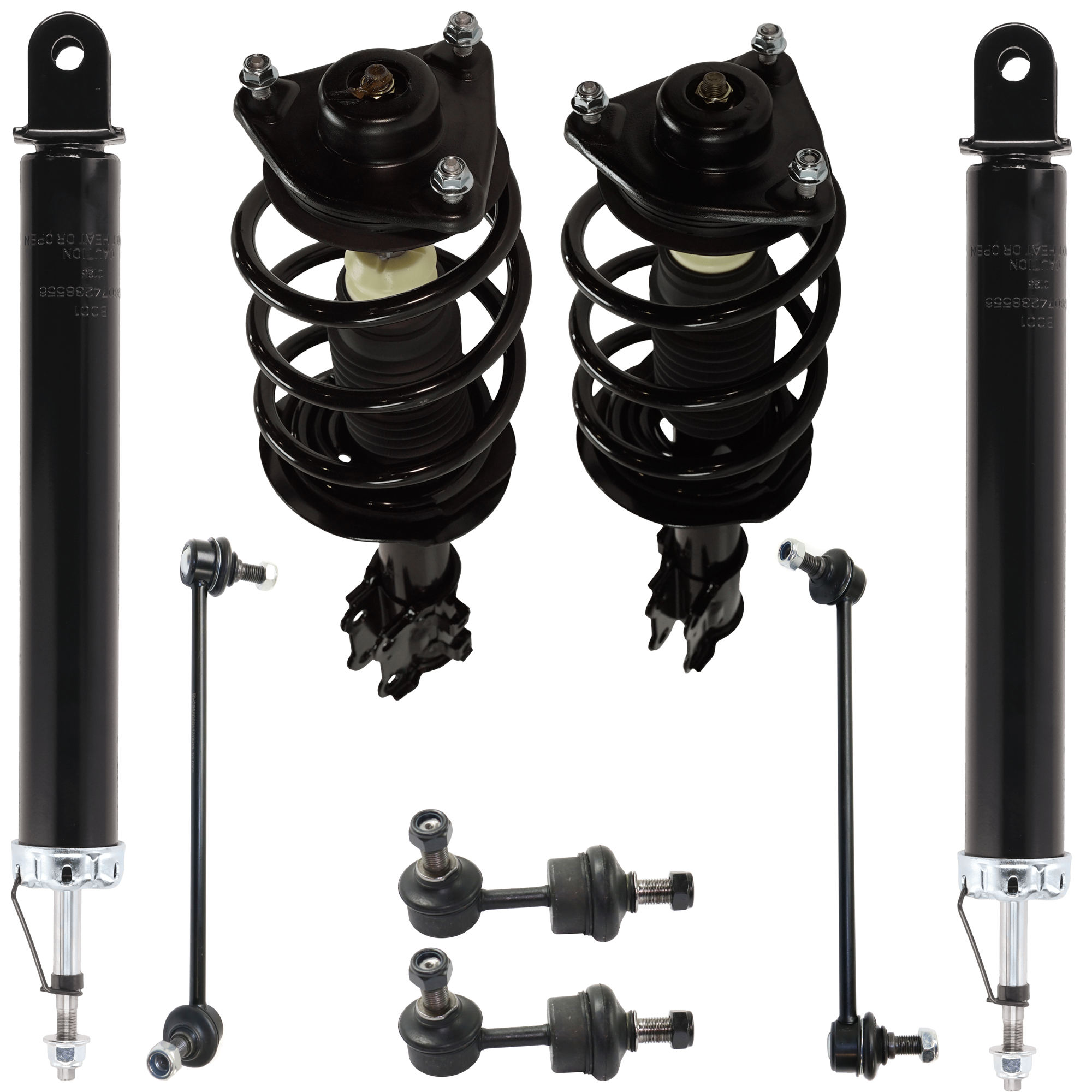 AM Shock Absorber and Strut Assembly SKU KIT 072924 C1563 OEM 172586-1333505L SR4641-1333504
