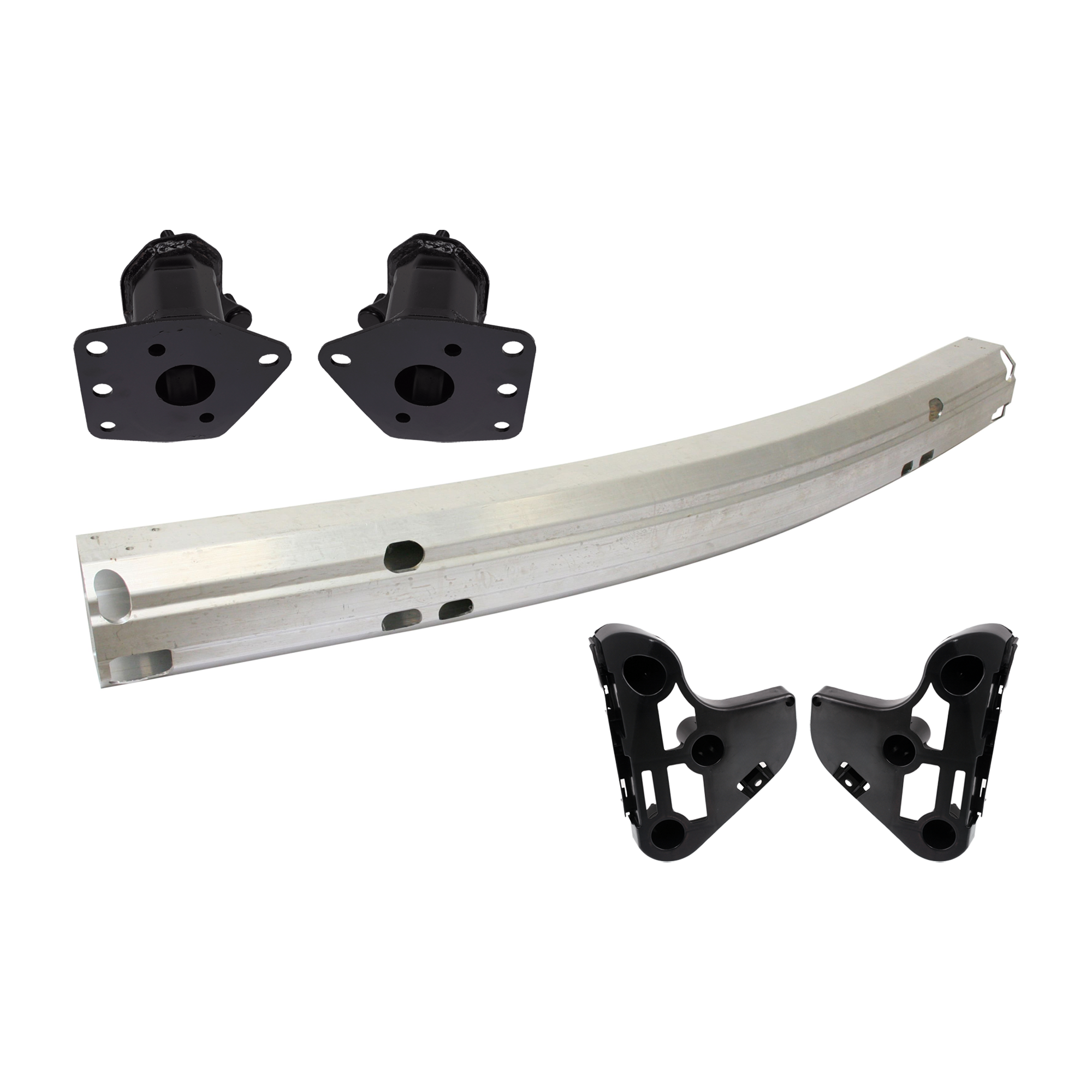 AM TUNDRA 07-09 FRONT REINFORCEMENT Impact Bar Aluminum 5 pc Kit with Bumper Bracket SKU KIT 072924 C1694 Partslink TO1006215 TO1067168 TO1067162 TO1066162 TO1067170 TO1066170 OEM 521310C030-520250C010-520260C0