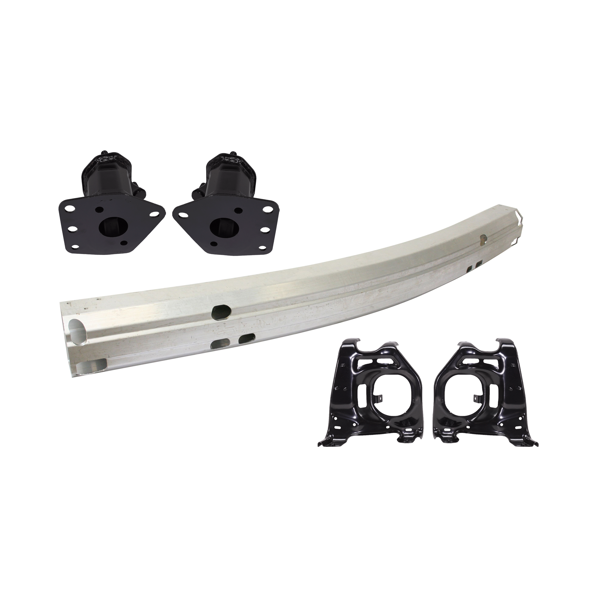 AM TUNDRA 07-09 FRONT REINFORCEMENT Impact Bar Aluminum 5 pc Kit with Bumper Bracket SKU KIT 072924 C1695 Partslink TO1006215 TO1067168 TO1067162 TO1066162 TO1067166 TO1066166 OEM 521310C030-520250C010-520260C0