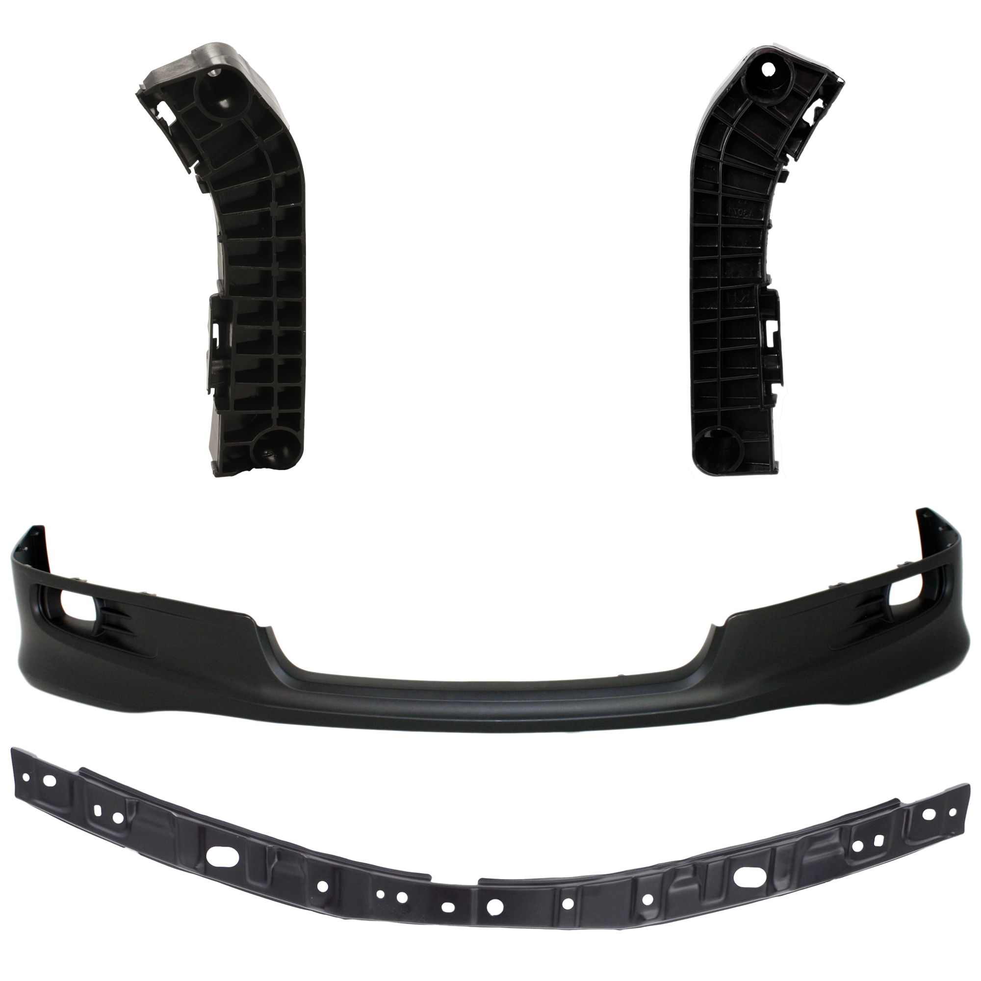 AM CAMRY 07-07 FRONT LOWER VALANCE Spoiler Primed 4 pc kit with Bumper Bracket and Bumper Retainer SKU KIT 072924 C2233 Partslink TO1093113 TO1043108 TO1042108 TO1031107 OEM 7685106901-5253506030-52536060
