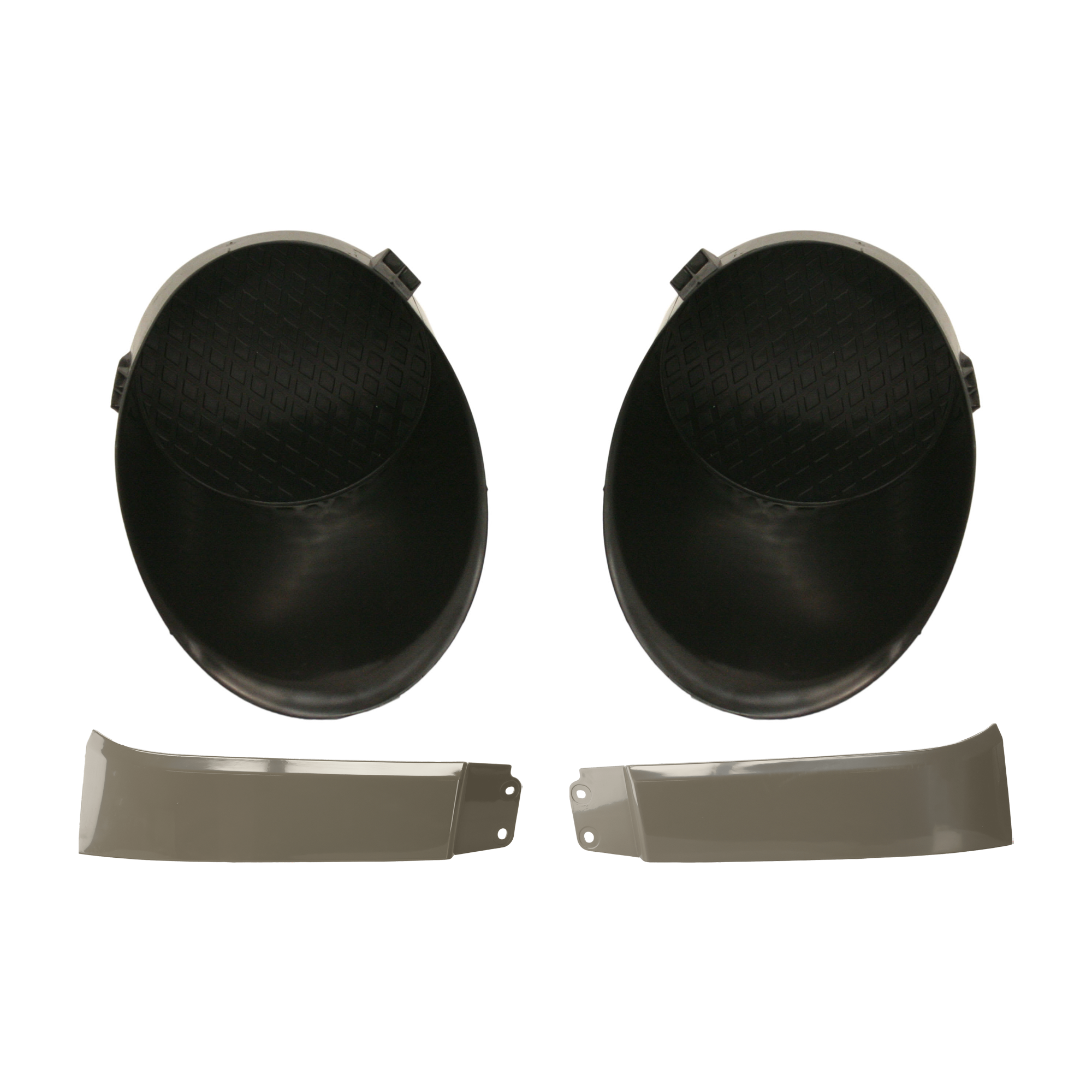 AM TUNDRA 07-13 HEAD LAMP FILLER RH AND LH 4 pc Kit with Fog Light Cover SKU KIT 072924 C2245 Partslink TO1242100 TO1243100 TO1038123 TO1039123 OEM 539310C901-539320C901-521280C0