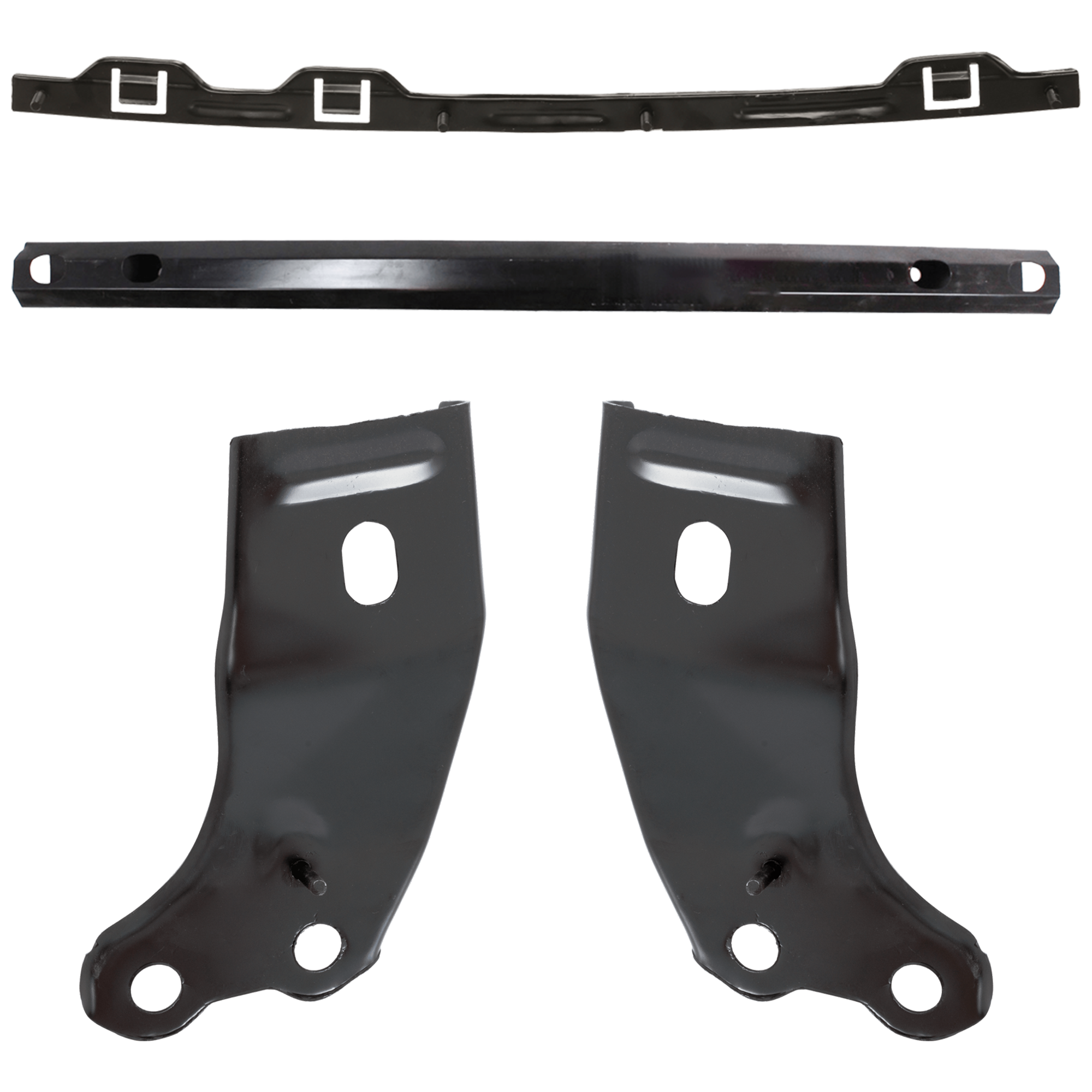 AM TACOMA 01-04 FRONT REINFORCEMENT 4 pc Kit with Bumper Bracket and Bumper Retainer SKU KIT 072924 C2275 Partslink TO1006184 TO1067134 TO1066134 TO1065101 OEM 52131AD010-52141AD020-52142AD0