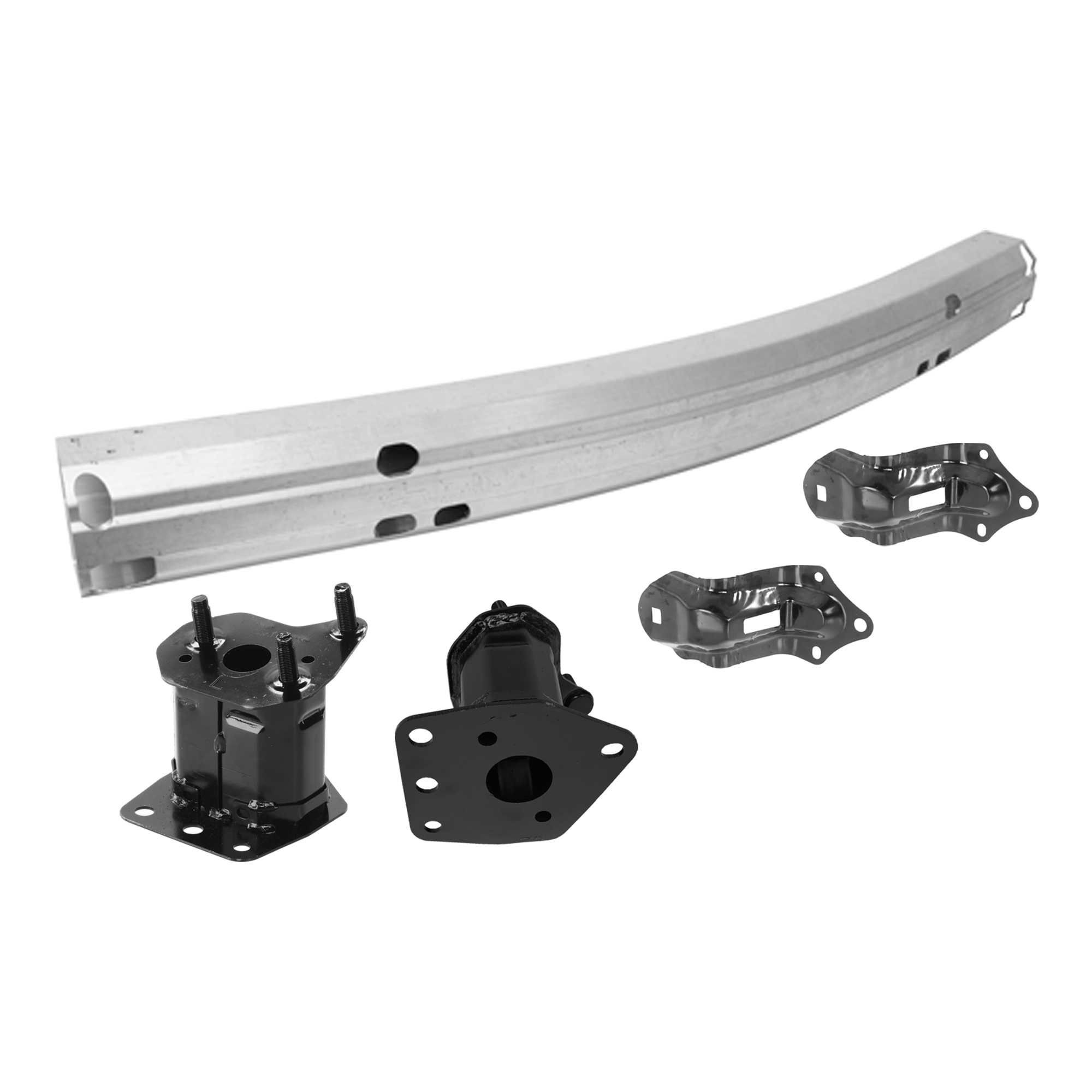 AM TUNDRA 07-09 SEQUOIA 08-17 FRONT REINFORCEMENT Impact Bar Aluminum 5 pc Kit with Bumper Bracket SKU KIT 072924 C2280 Partslink TO1006215 TO1065103 TO1067168 TO1067162 TO1066162 OEM 521310C030-521430C030-520250C0