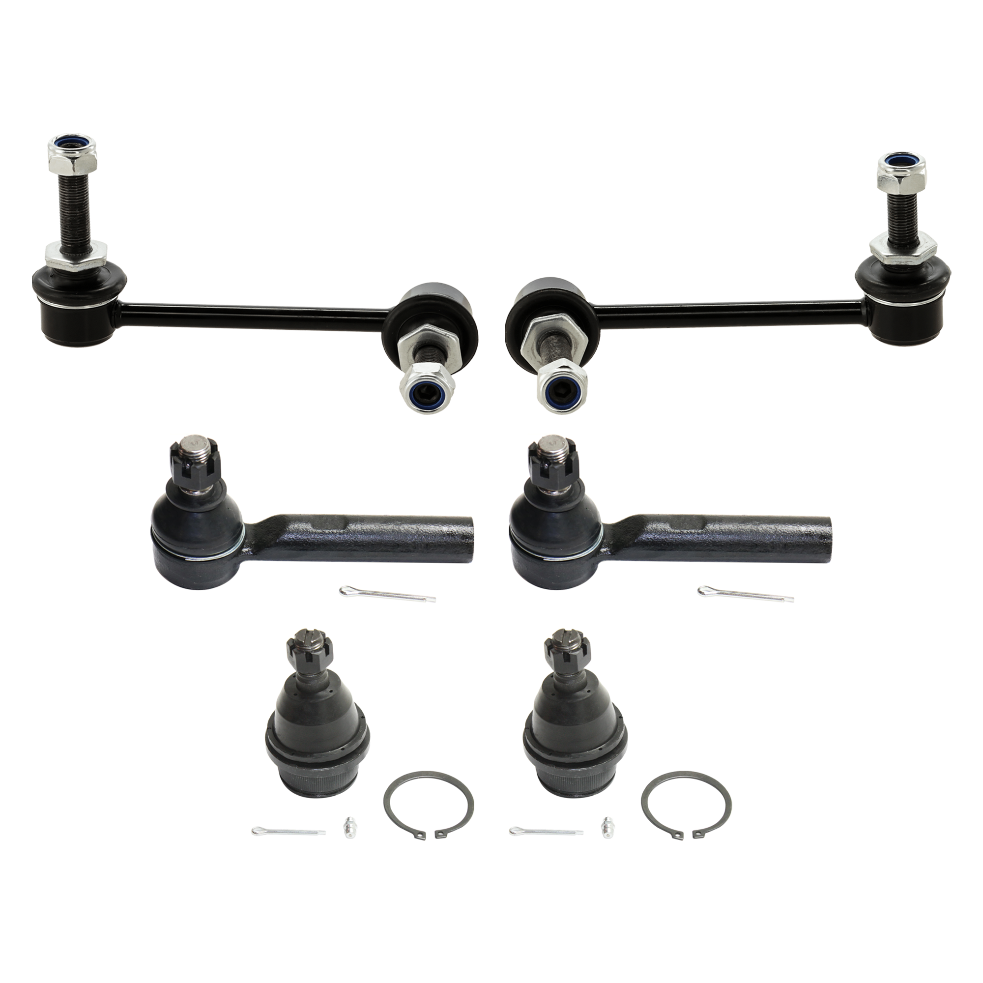 AM GX470-4RUNNER 03-09 FRONT BALL JOINT RH AND LH Lower Outer 6 pc Kit SKU KIT 072924 C2559 OEM 2601746-5051435-104500017-4806