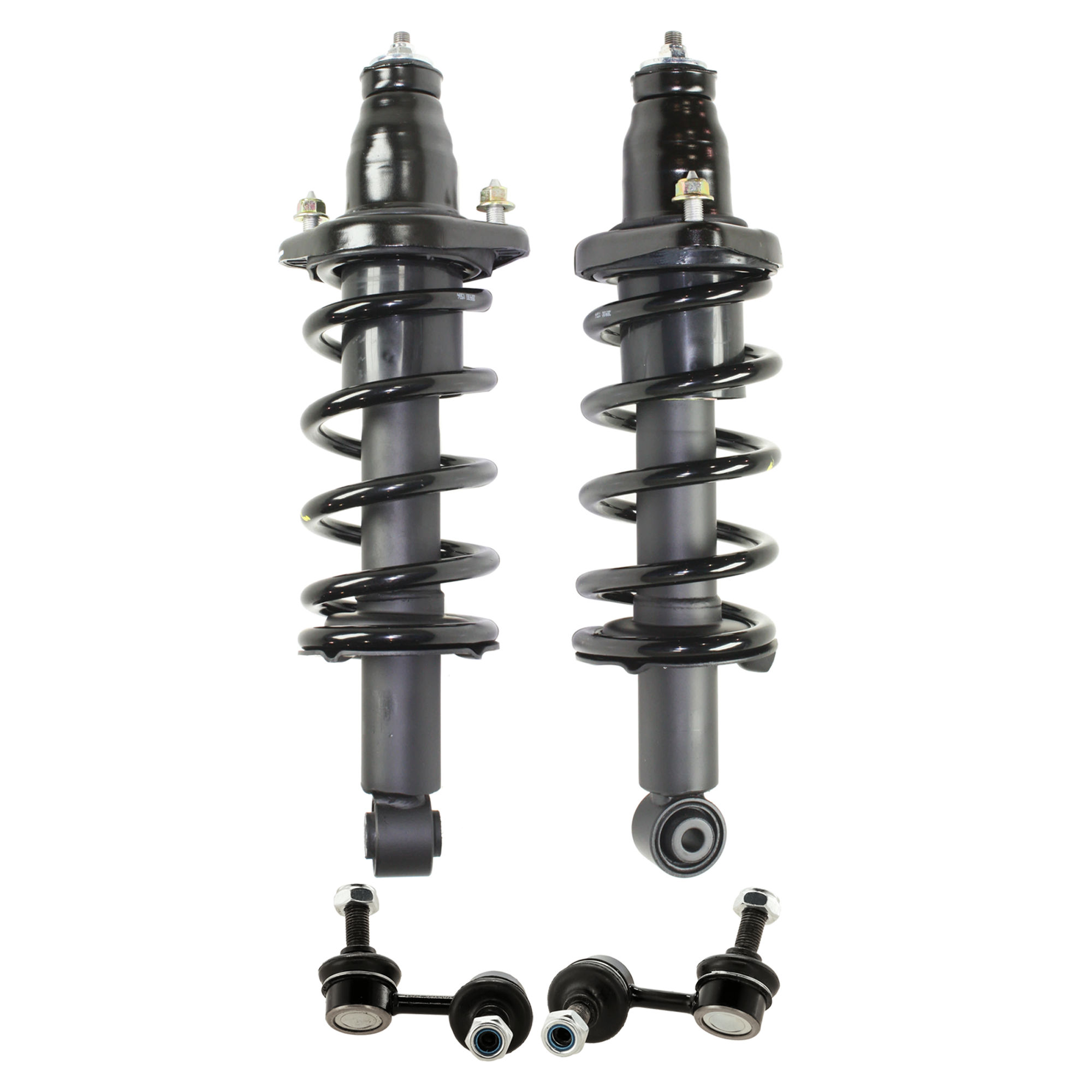 AM CIVIC 01-05 REAR FULLY LOADED STRUT RH AND LH 4 pc kit with Sway Bar Links SKU KIT 072924 C2664 OEM 51605S5AC21-51605S5TA04-51606S