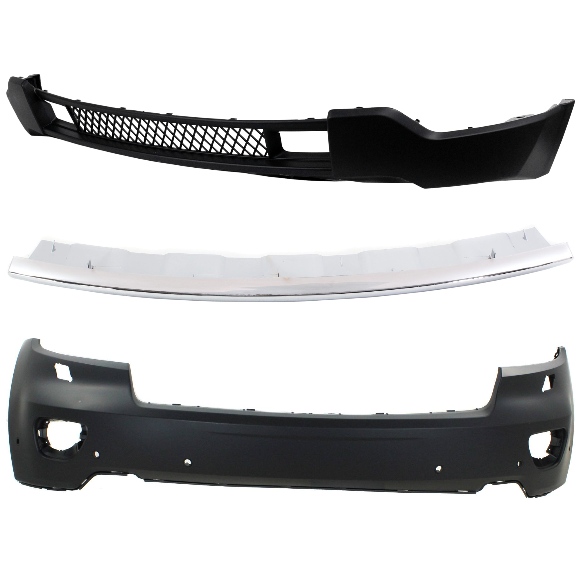AM Bumper Cover SKU KIT 072924 C3075 Partslink CH1000980 CH1095119 CH1090138 OEM 68078269AB 68078271AB 68078286