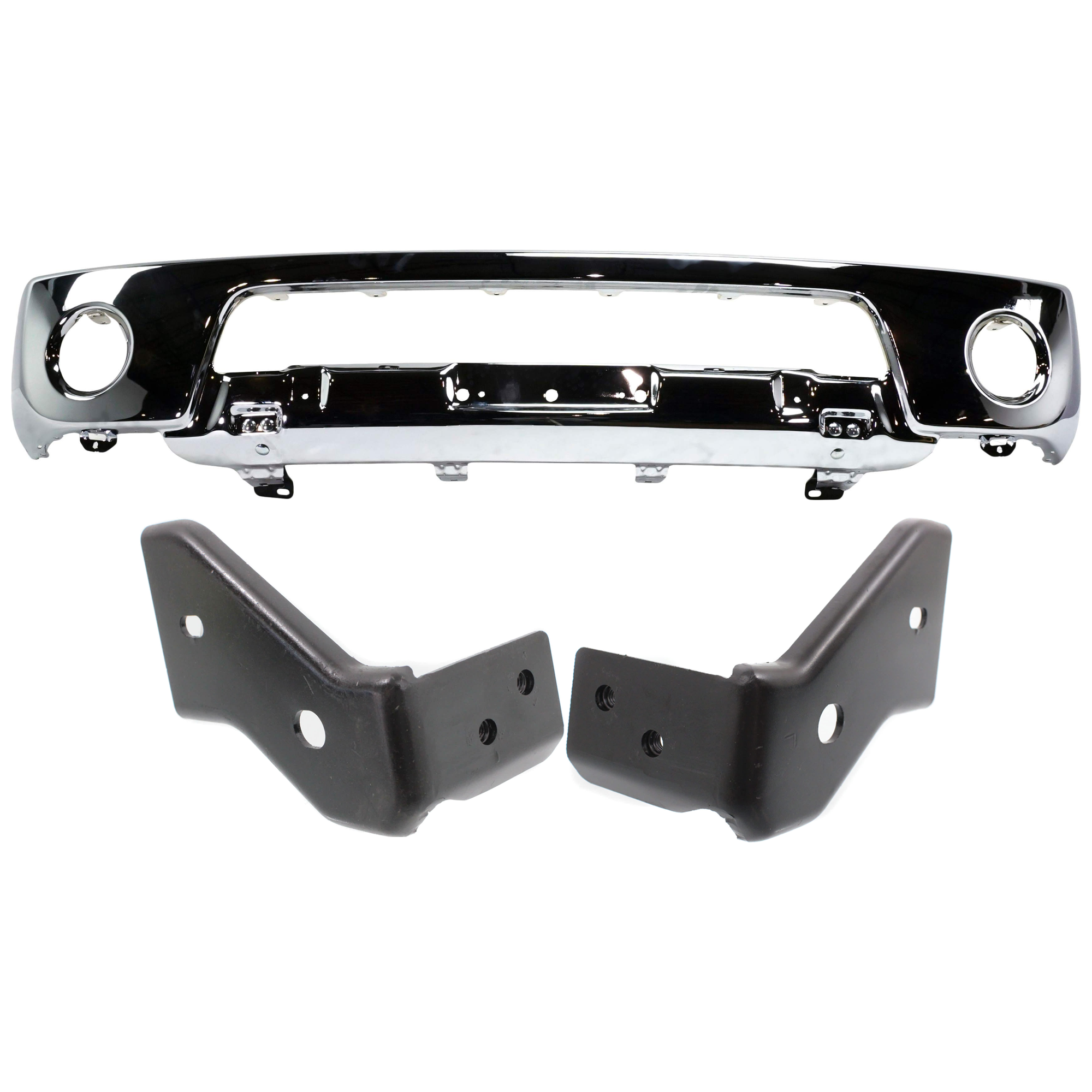 AM FRONTIER 05-08 FRONT BUMPER 3 pc kit w Bumper Bracket SKU KIT 072924 C3090 Partslink NI1002138 NI1042100 NI1043100 OEM 62014EA800-62215ZL00B 62214ZL0