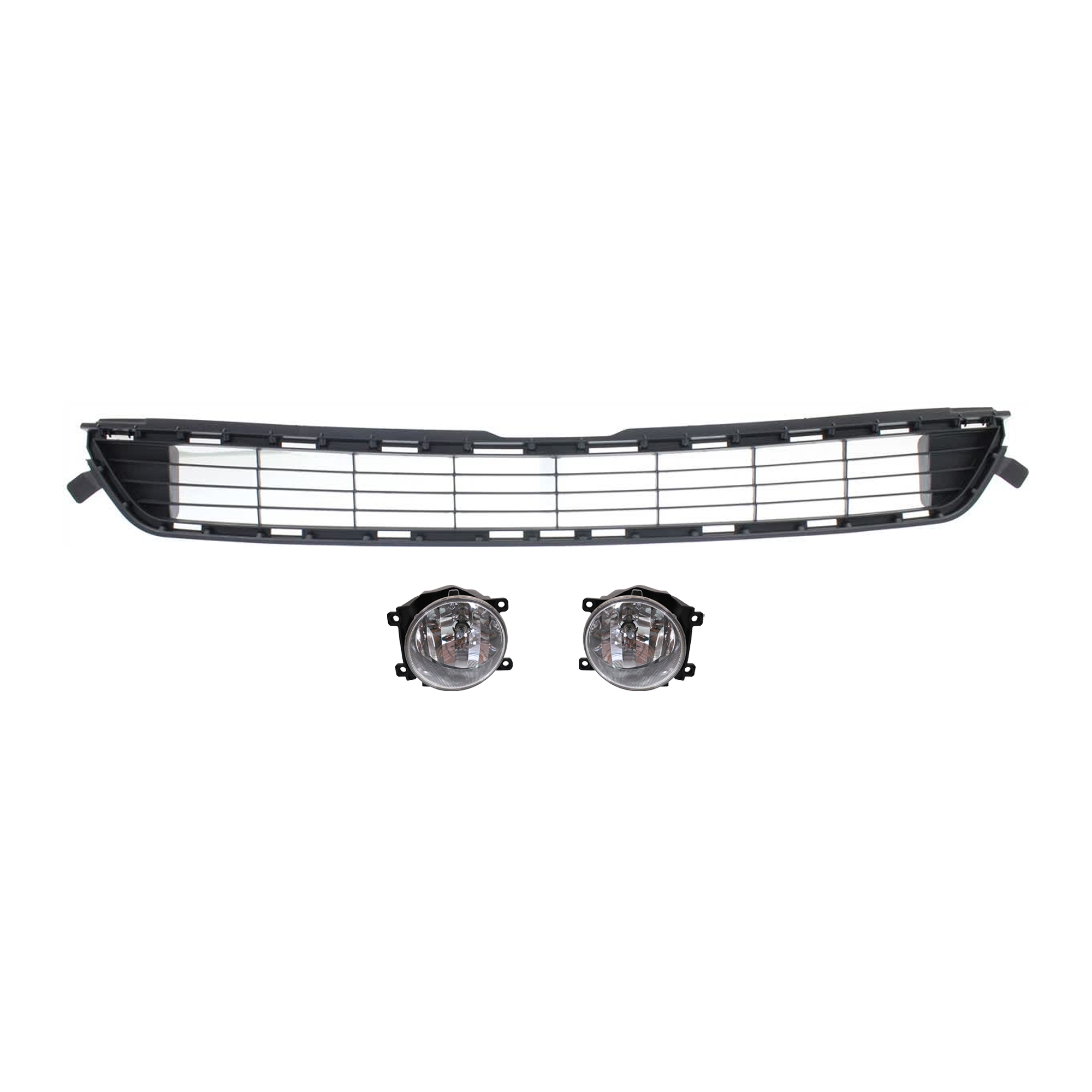 AM RAV4-13-15 FRONT FOG LAMP RH 3 pc kit Assembly SKU KIT 072924 C3103 Partslink TO2592127 TO2593127 TO1036141 OEM 8121060200-8122060120-531120R0