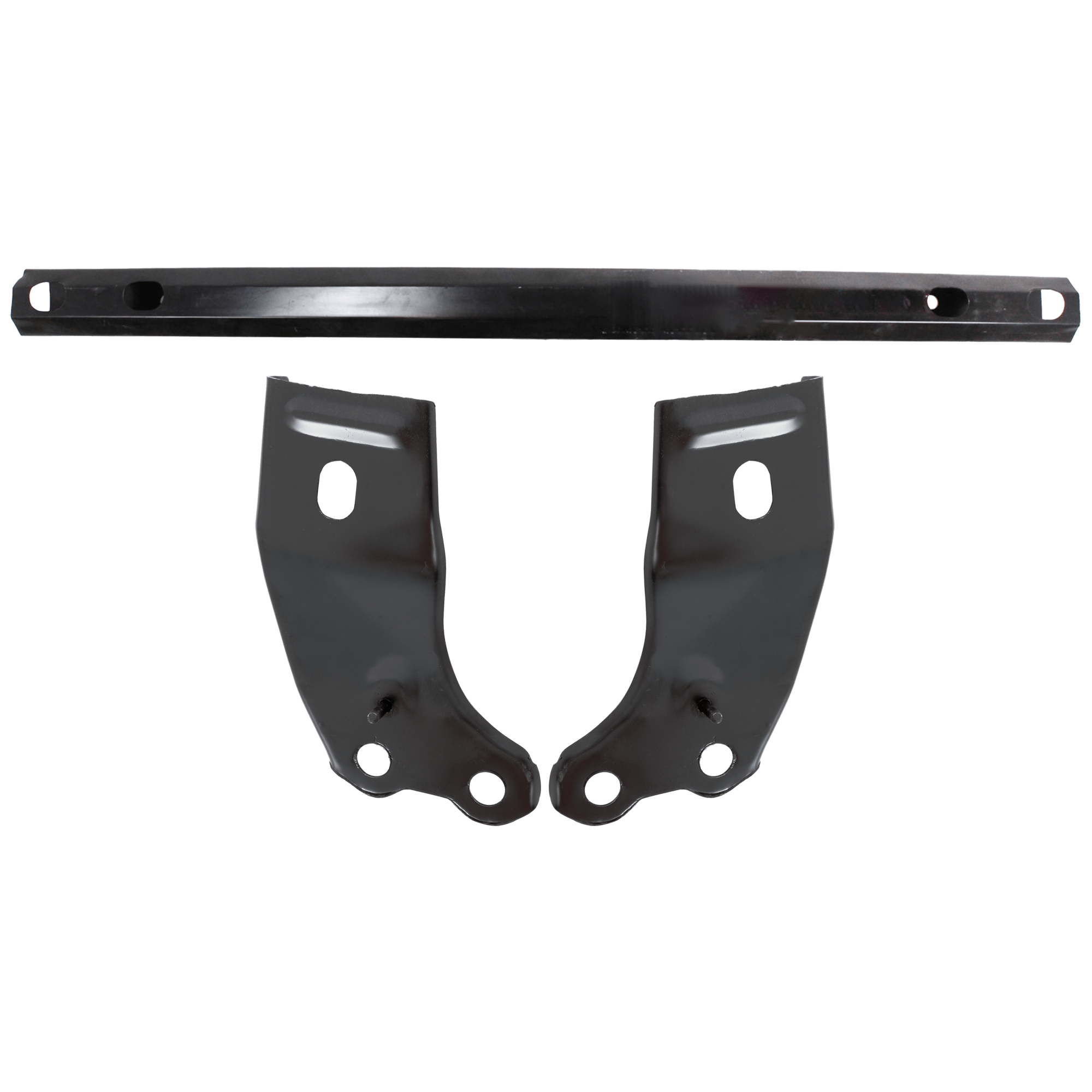 AM TACOMA 01-04 FRONT BUMPER REINFORCEMENT 3 pc kit Steel with Bumper Bracket SKU KIT 072924 C3130 Partslink TO1006184 TO1067134 TO1066134 OEM 52131AD010-52141AD020-52142AD0