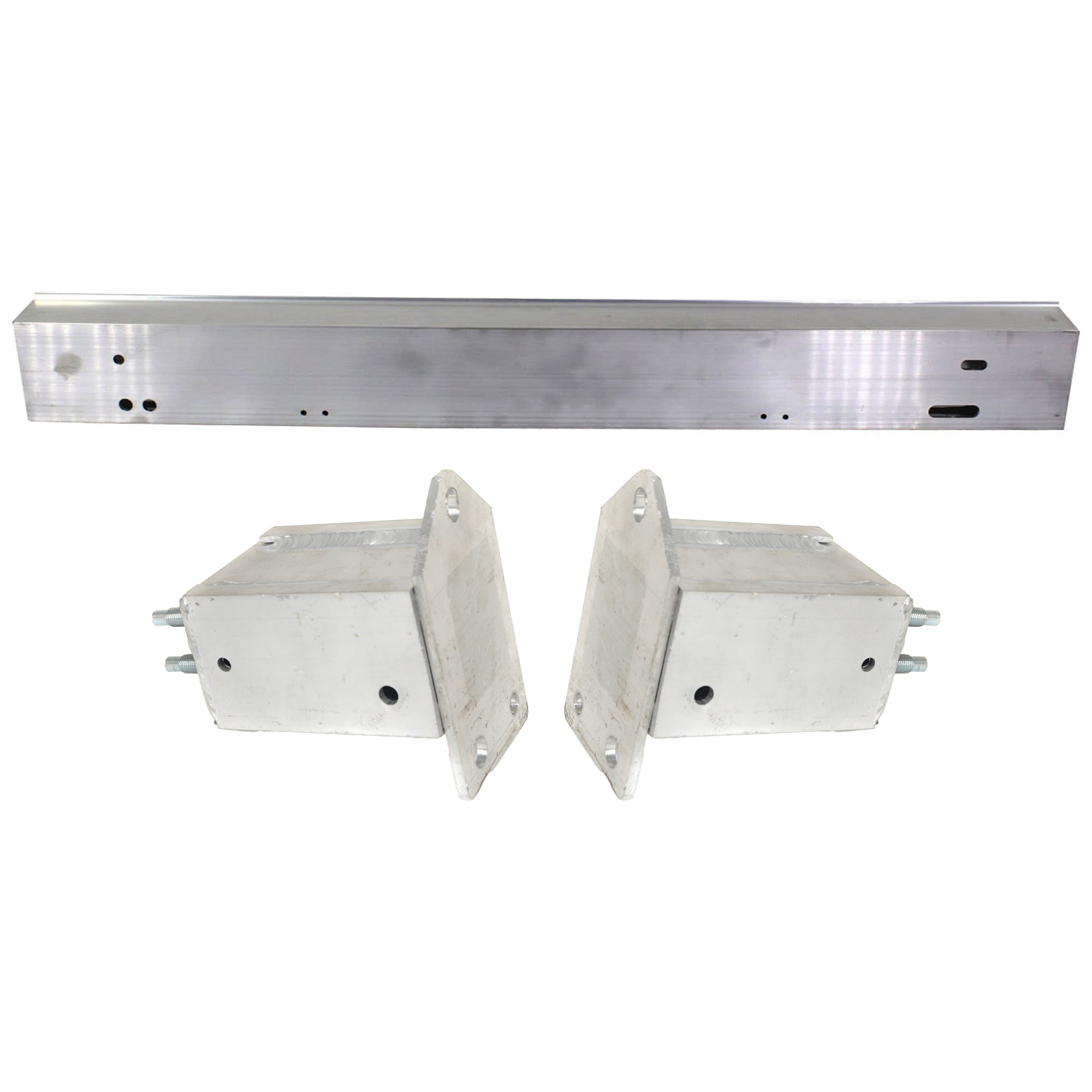 AM TACOMA 07-11 FRONT REINFORCEMENT Aluminum 3 pc Kit with Bumper Bracket SKU KIT 072924 C3131 Partslink TO1025102 TO1027106 TO1026106 OEM 5213104010-5202504010-52026040