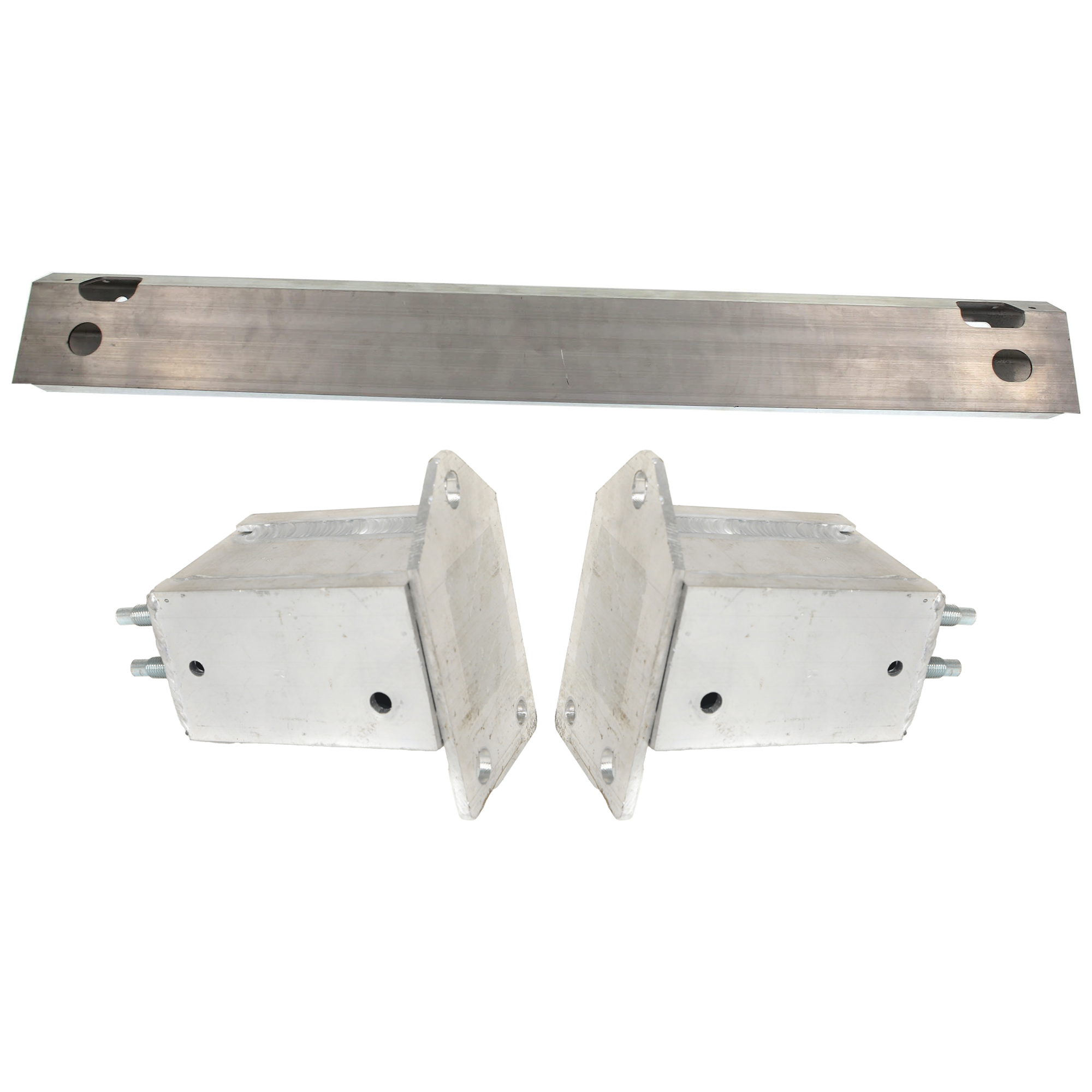 AM TACOMA 12-15 FRONT REINFORCEMENT Aluminum 3 pc Kit with Bumper Bracket SKU KIT 072924 C3133 Partslink TO1006229 TO1027106 TO1026106 OEM 5213104030-5202504010-52026040