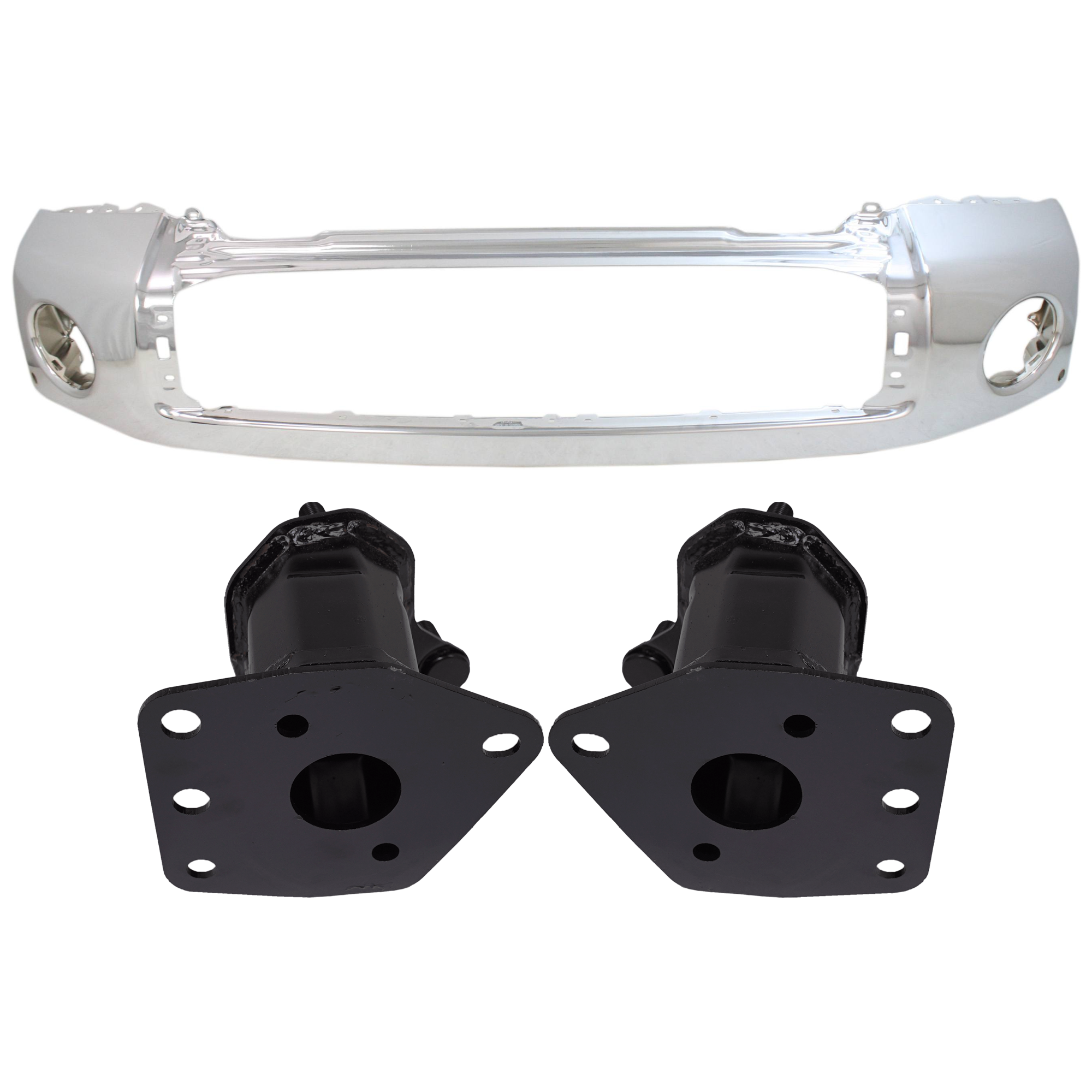 AM TUNDRA 07-13 FRONT BUMPER 3 pc kit w Bumper Bracket SKU KIT 072924 C3134 Partslink TO1002181 TO1067168 TO1067162 TO1066162 OEM 521110C901-520250C010-520260C0