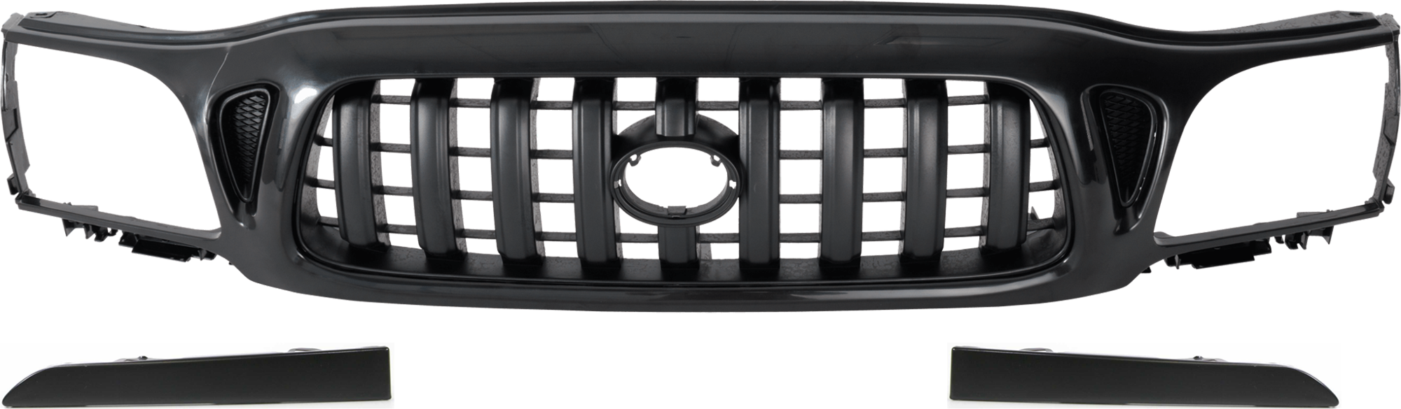 AM TACOMA 01-04 GRILLE 3 pc Kit Paintable Shell and Insert w o S Runner Model 4WD SKU KIT 072924 C3148 Partslink TO1200246 TO1089108 TO1088108 OEM 5310004250C0-5251235050-525133