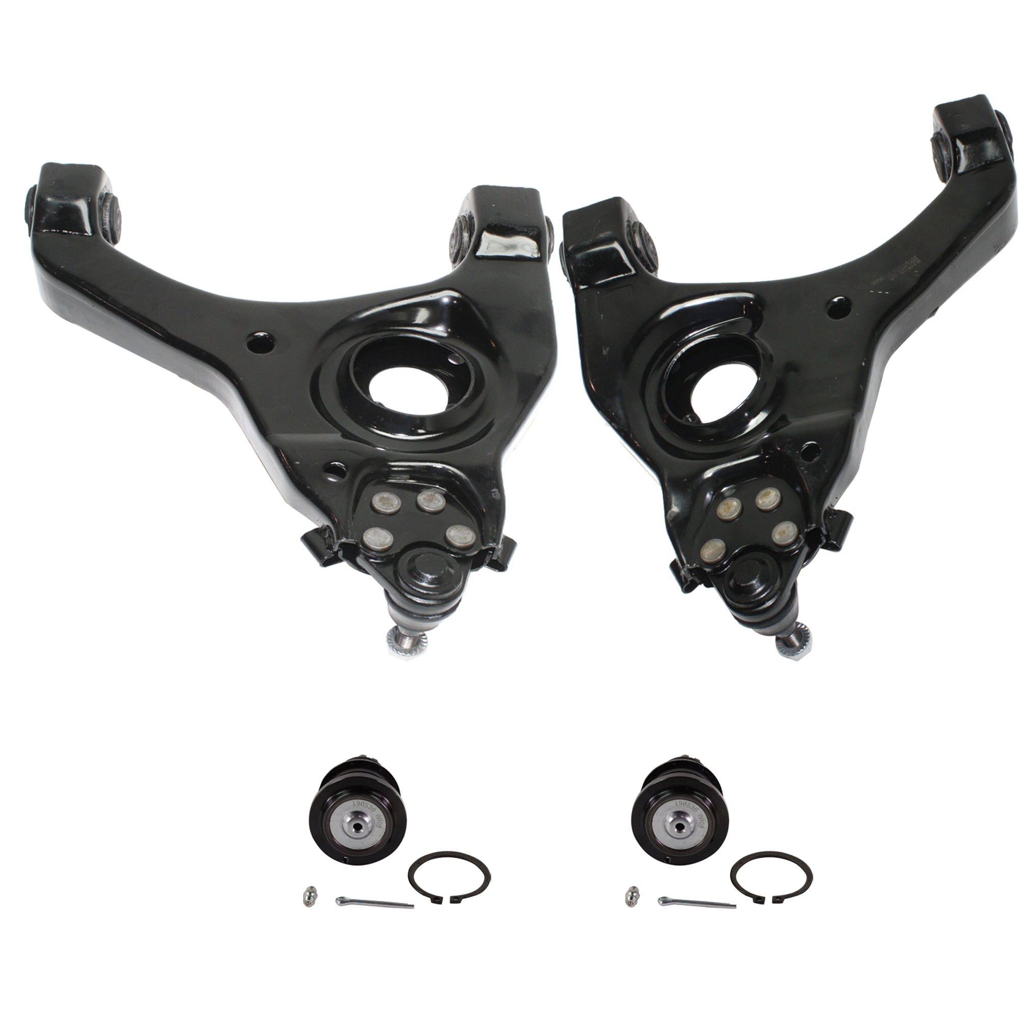 AM SILVERADO 1500-99-06 FRONT CONTROL ARM RH AND LH Lower w ball joint s 4 pc Kit with Ball Joint SKU KIT 072924 C3178 OEM 12478067-12478068-104265-26015