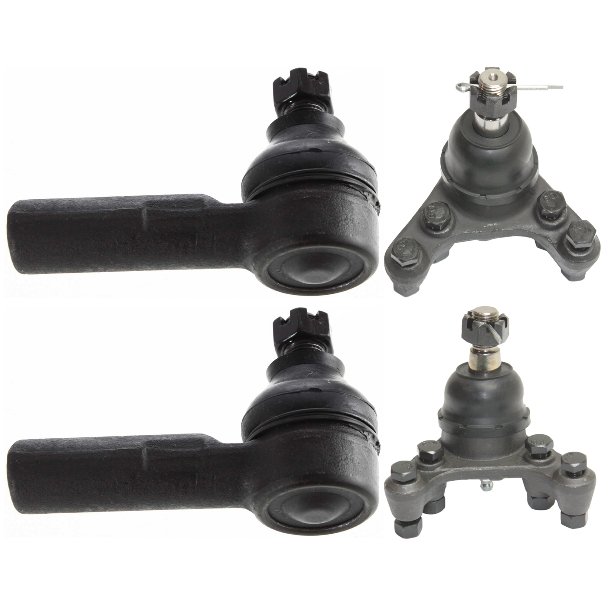 AM TACOMA 95-04 AZERA 06-07 FRONT BALL JOINT RH AND LH Upper 4 pc Kit SKU KIT 072924 C3315 OEM 104280-1014774-2601513-5001099