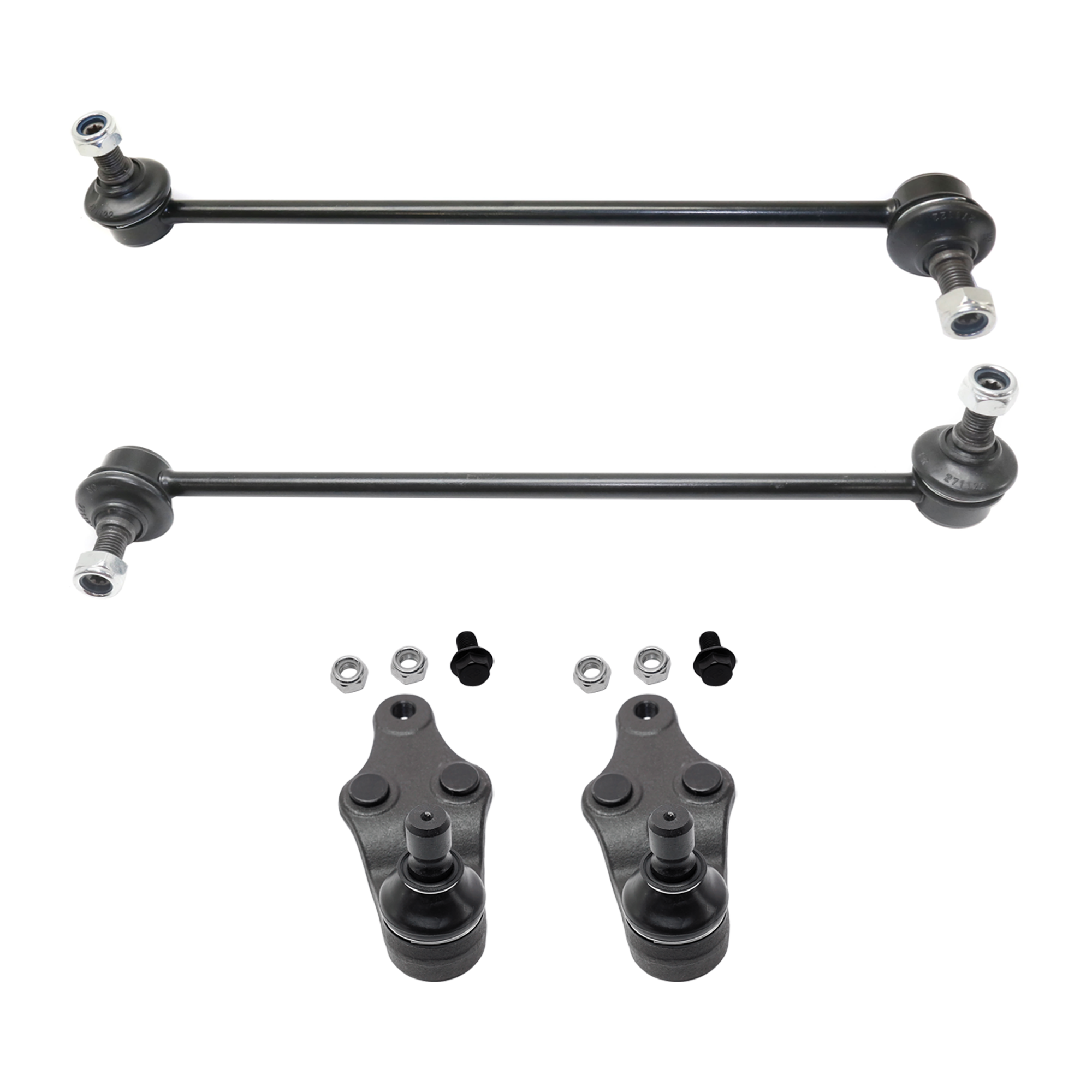 AM SONATA 11-12 OPTIMA 11-11 FRONT BALL JOINT RH AND LH Lower 4 pc Kit SKU KIT 072924 C3343 OEM 545303S100-548302T000-548402T0