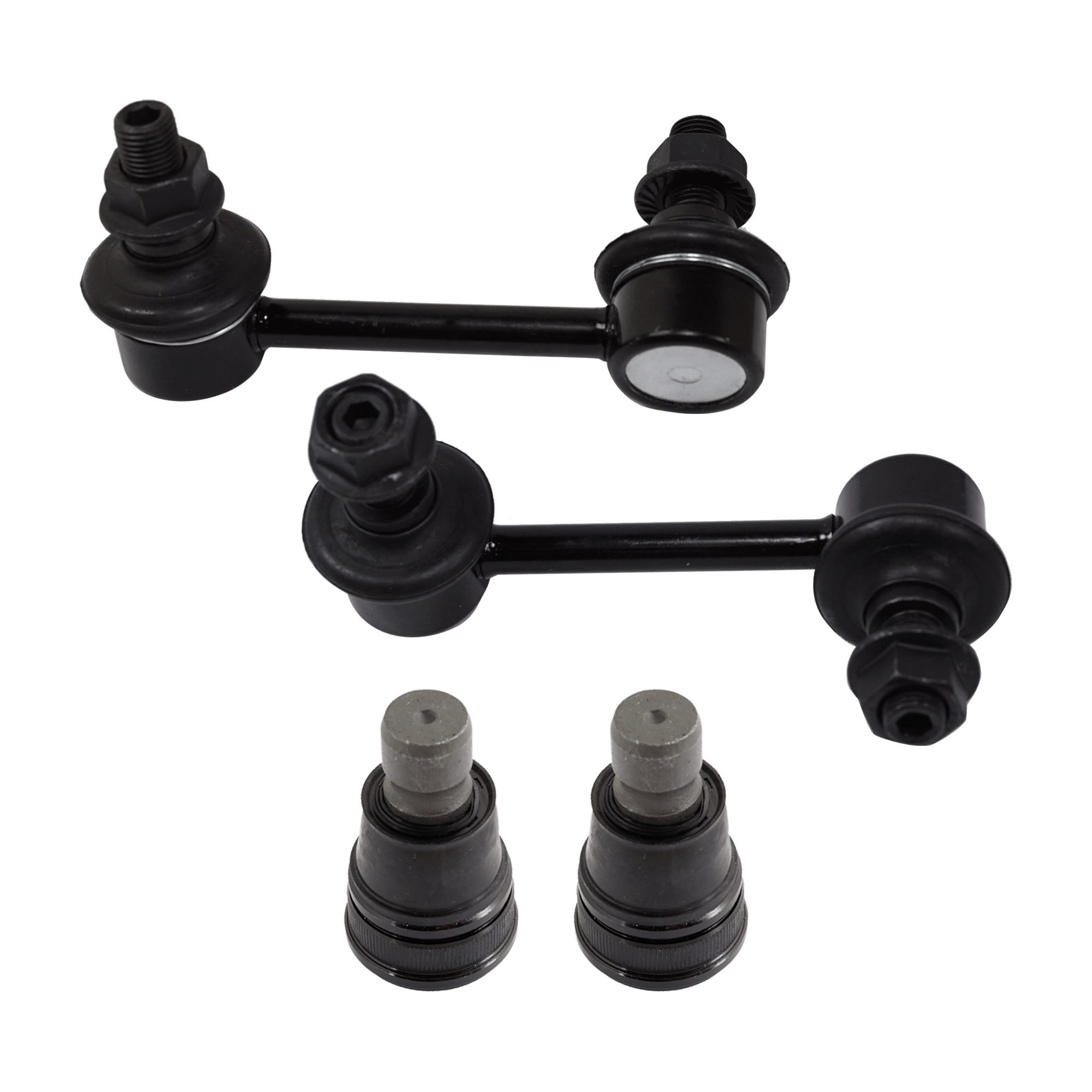 AM CX 9-07-15 SWAY BAR LINK 4 pc Kit with Ball Joint SKU KIT 072924 C3347 OEM TD1134150A TD1134170A GS40521