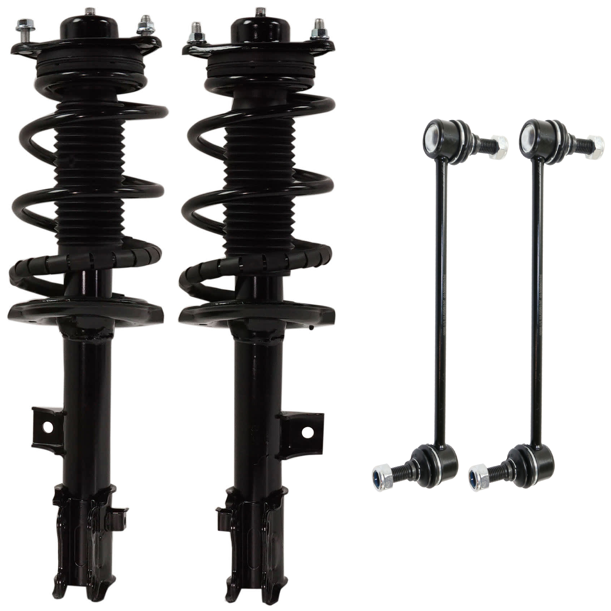 AM SPORTAGE 11-13 FULLY LOADED STRUT 4 pc Kit with Sway Bar Link SKU KIT 072924 C3438 OEM 548302S200