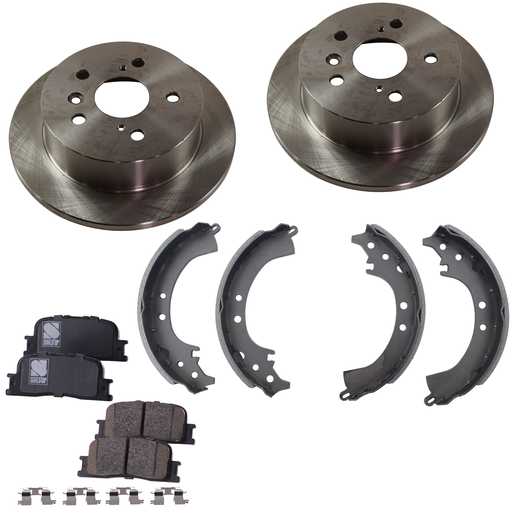 AM Brake Disc and Pad Kit SKU KIT 072924 C3504 OEM 528-587-1385587-1447587-80