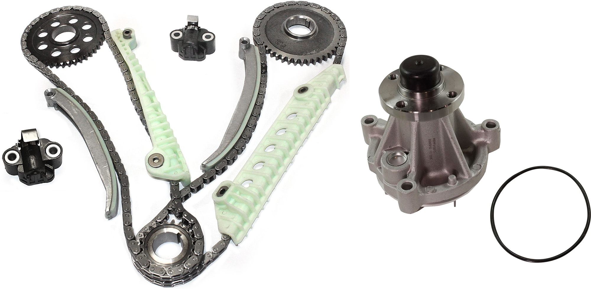 AM EXPEDITION 01-02 F 150-02-02 TIMING CHAIN KIT 2 pc kit with Water Pump SKU KIT 072924 C3602