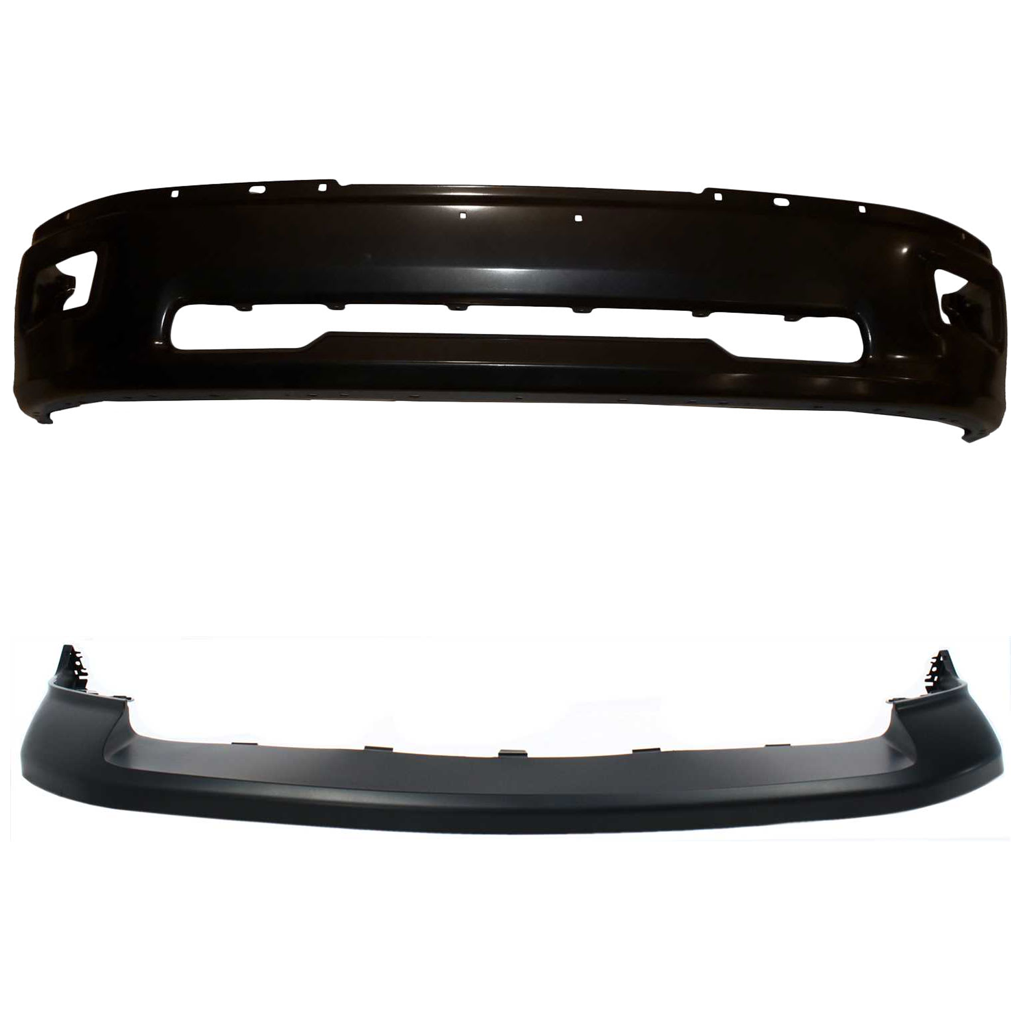 AM RAM 1500-09-12 FRONT BUMPER 2 pc kit w Bumper Cover SKU KIT 072924 C3654 Partslink CH1002384 CH1014101 OEM 68206067AA 55112609AA 1JL39TZZ