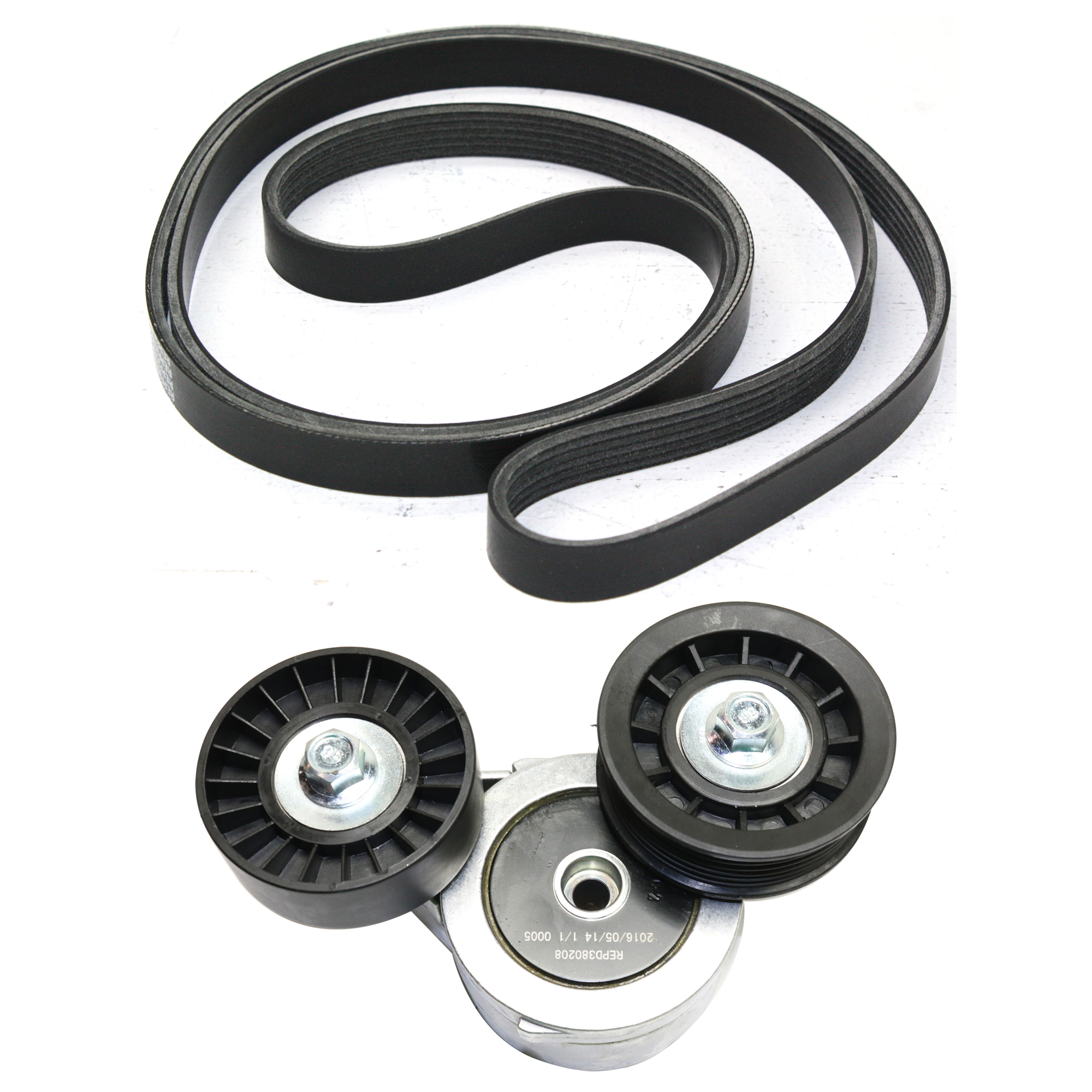 AM DAKOTA 02-03 DURANGO 03-03 ACCESSORY BELT TENSIONER KIT 2 pc Kit SKU KIT 072924 C3718 OEM 53030958AC 1132953-4060882-048