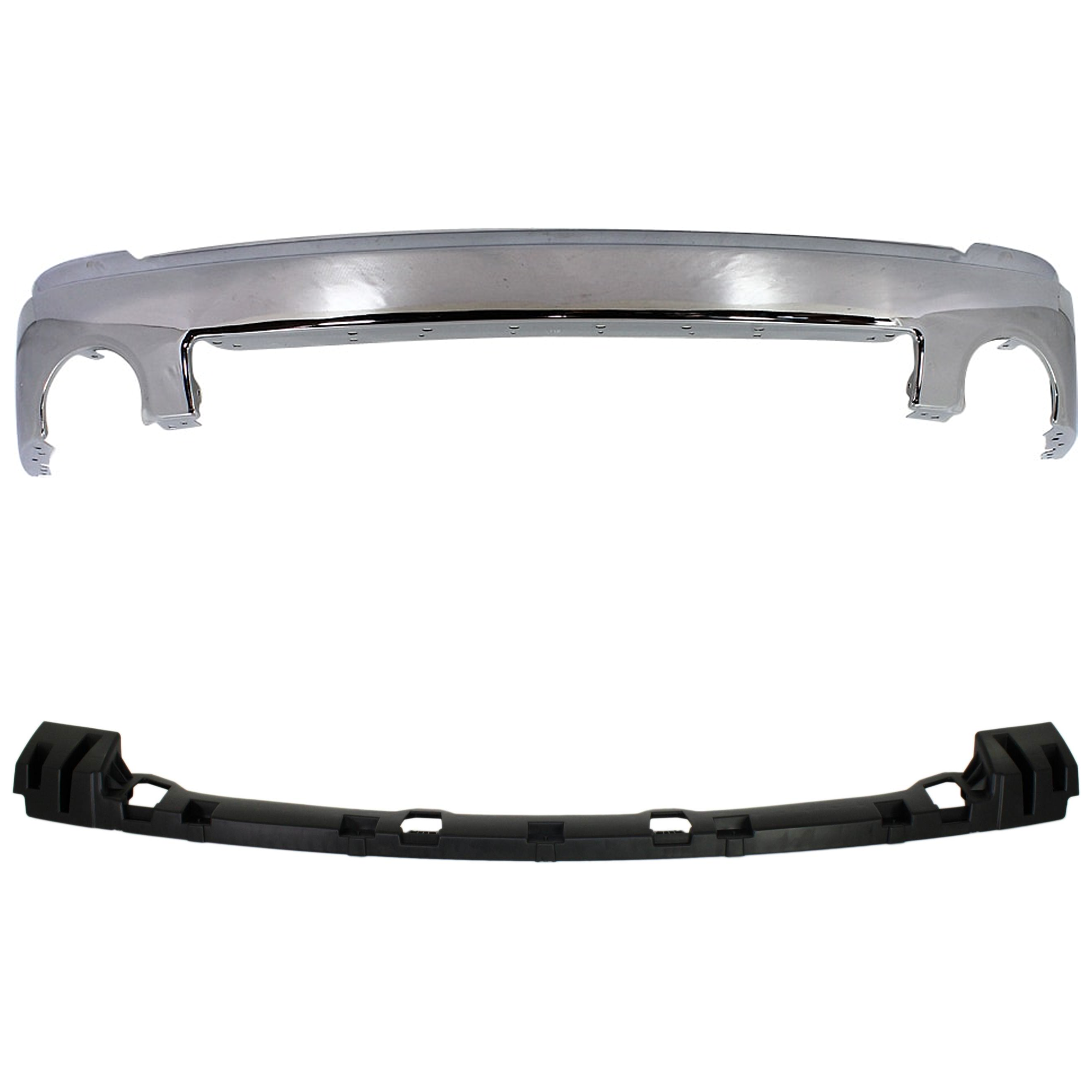 AM SIERRA 1500 FRONT BUMPER 2 pc kit w Bumper Bracket SKU KIT 072924 C3739 Partslink GM1002833 GM1065108 OEM 15901505-15246822