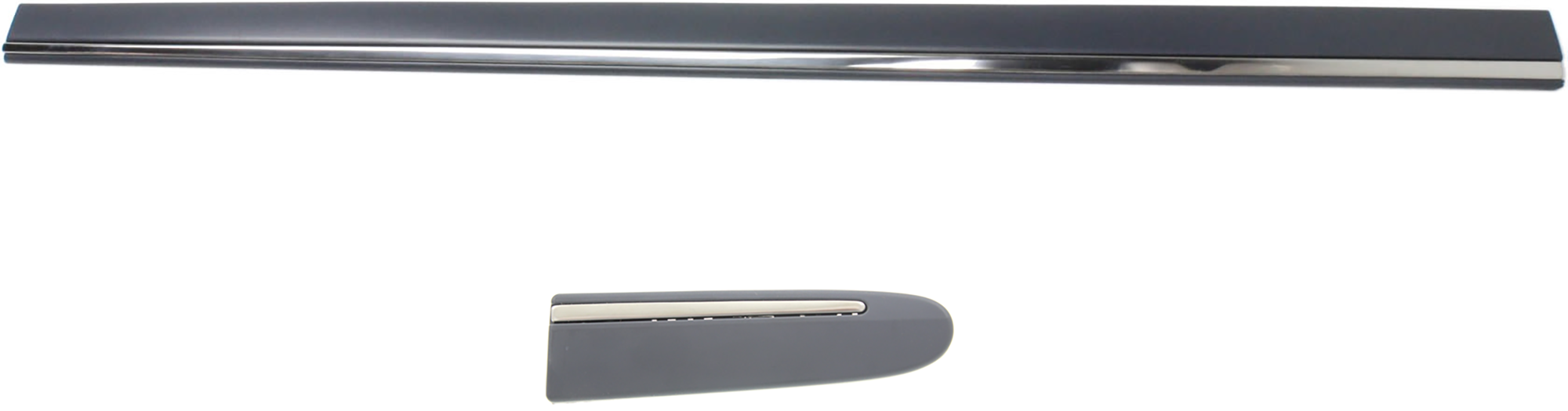 AM E CLASS 03-06 FRONT DOOR MOLDING RH 2 pc Kit Primed with Door Molding and Beltlines and Fender Molding SKU KIT 072924 C3749 Partslink MB1305122 MB1293120 OEM 2116902062-2116902862