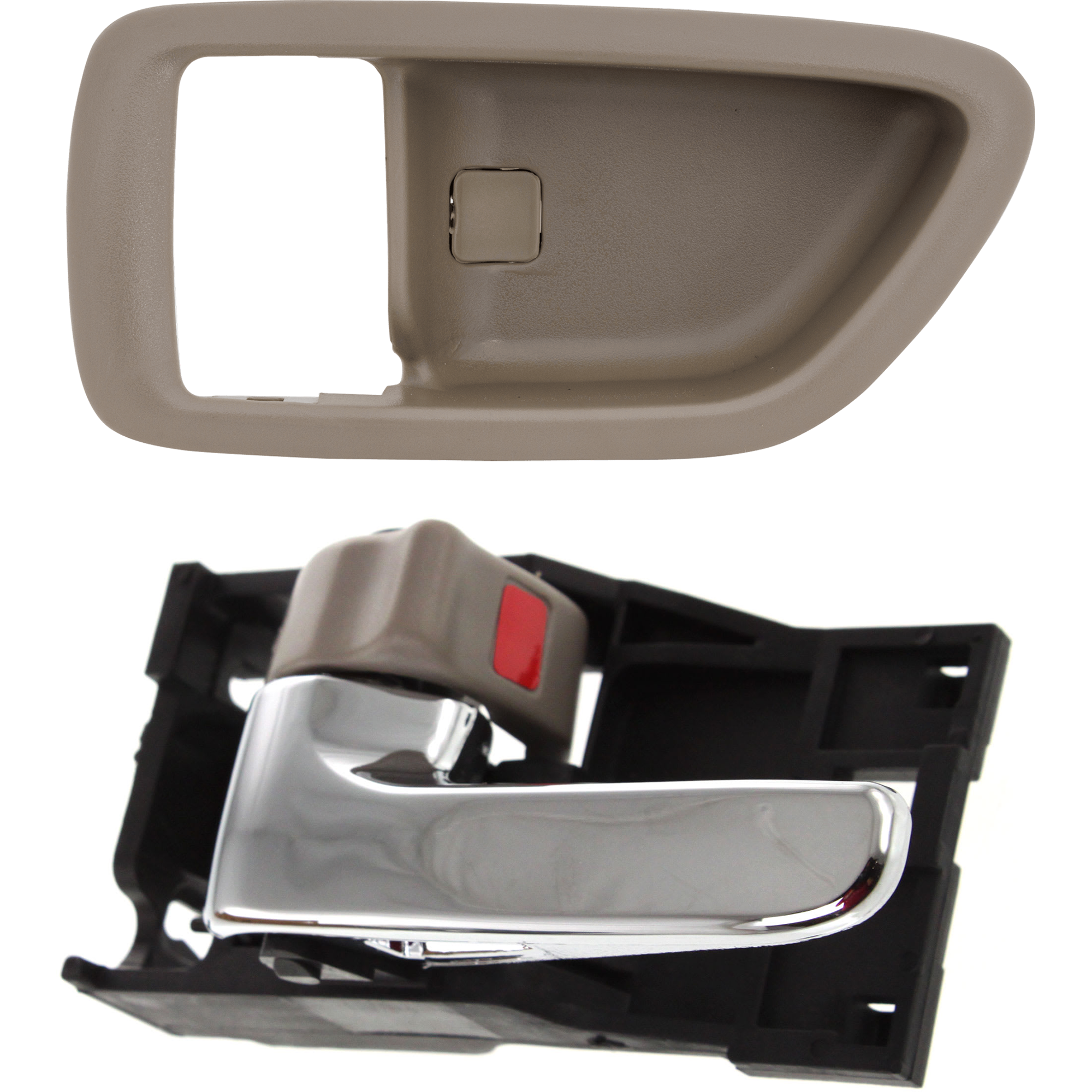 AM AVALON 00-04 SEQUOIA 01-07 FRONT OR REAR INTERIOR DOOR HANDLE LH 2 pc Kit with Door Handle Trim SKU KIT 072924 C3772 OEM 69206AC010A0-69278AC010E0-6927
