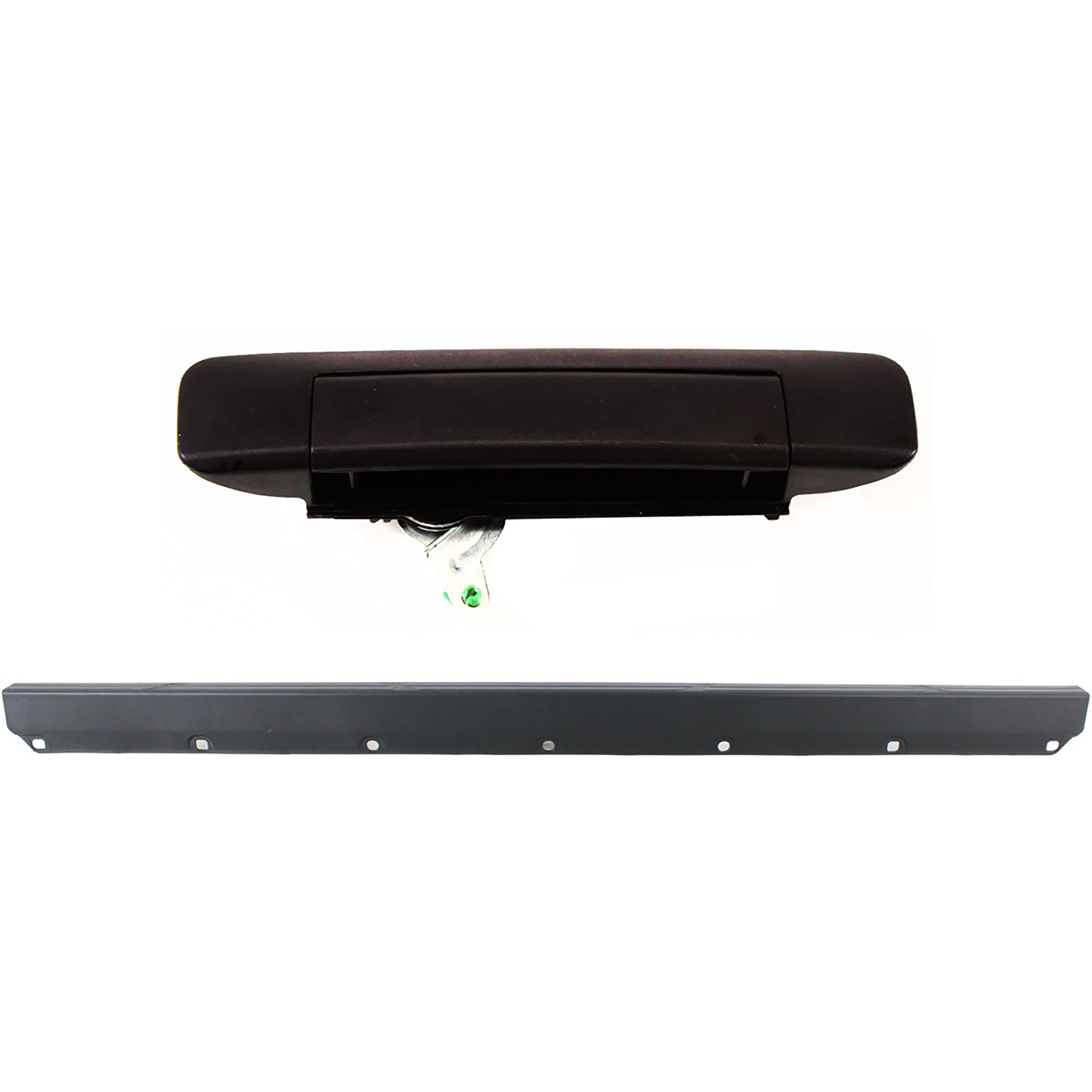 AM TACOMA 05-08 TAILGATE MOLDING 2 pc Kit with Tailgate Handle SKU KIT 072924 C3779 Partslink TO1904100 TO1915108 OEM 6571704020-6909004010