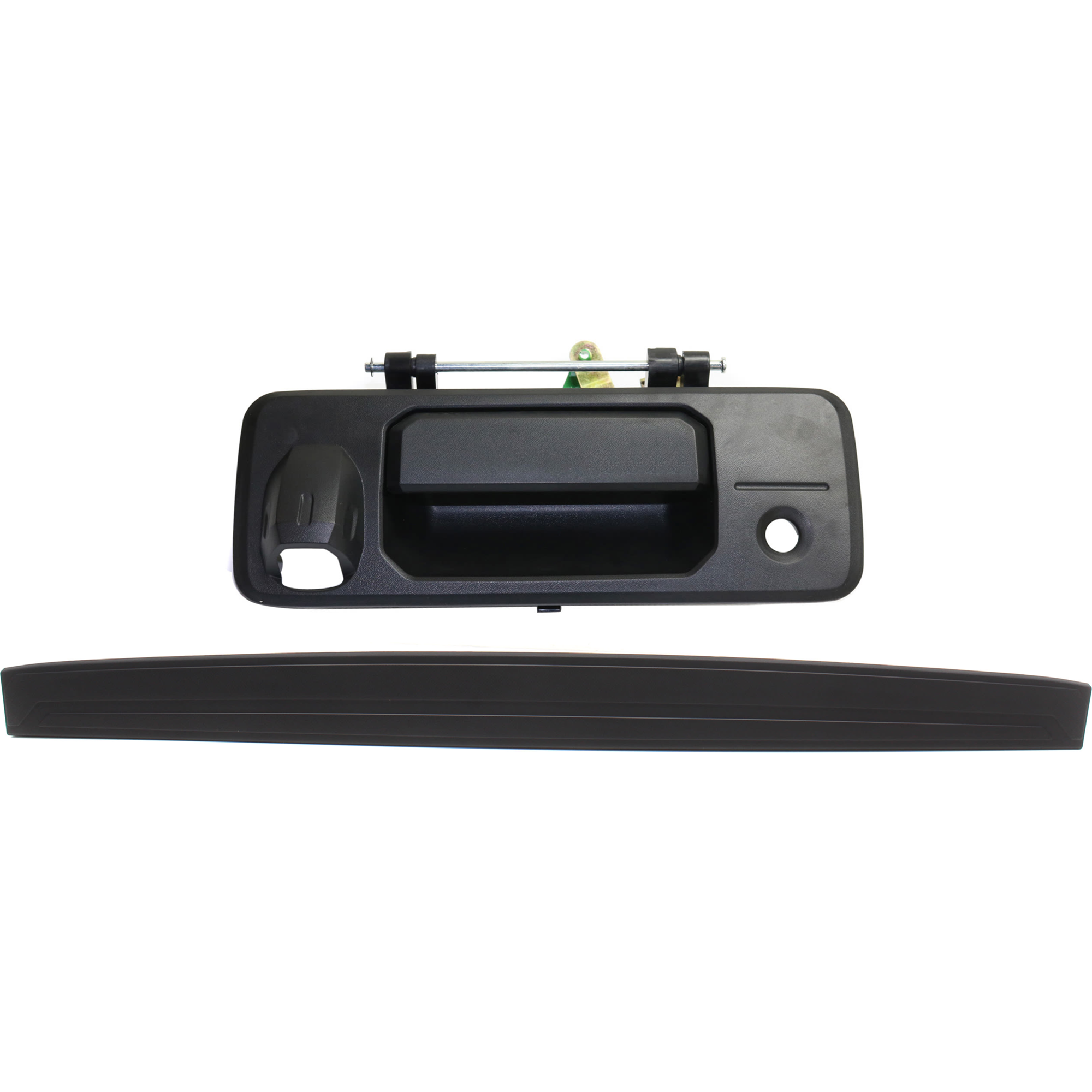 AM TACOMA 16-23 TAILGATE MOLDING 2 pc Kit with Tailgate Handle SKU KIT 072924 C3799 Partslink TO1904103 TO1915118 OEM 6571704030-690900C091-690900C0