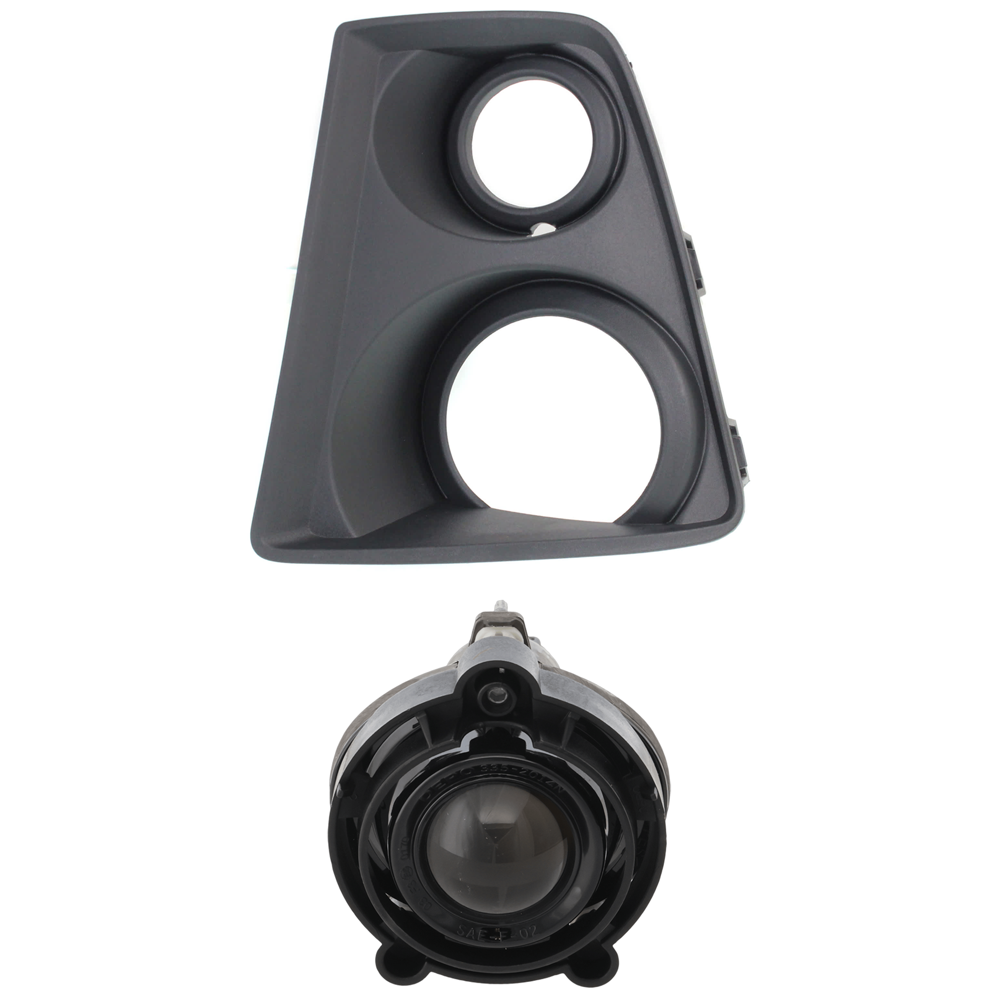 AM CAMARO 12-15 FRONT FOG LAMP RH=LH 2 pc kit Assembly Halogen SKU KIT 072924 C3801 Partslink GM2593157 GM1039143 OEM 10335108-22895338