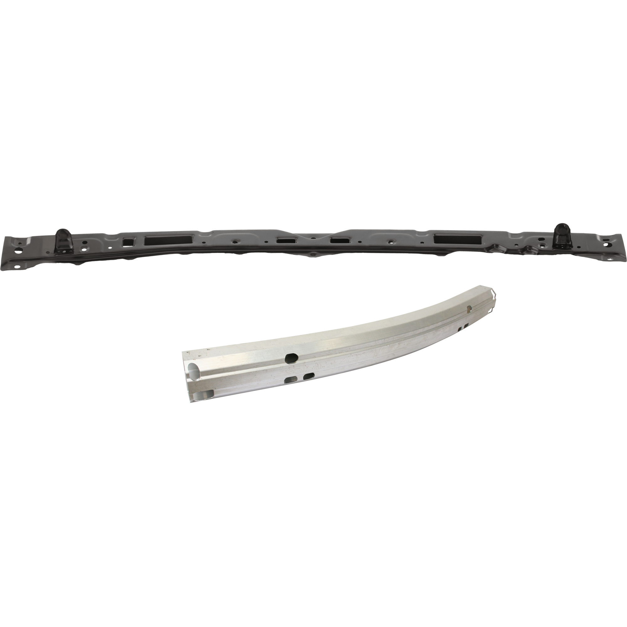 AM TUNDRA 07-09 FRONT REINFORCEMENT Impact Bar Aluminum 2 pc Kit with Bumper Retainer SKU KIT 072924 C3806 Partslink TO1006215 TO1010102 OEM 521310C030-525060C050