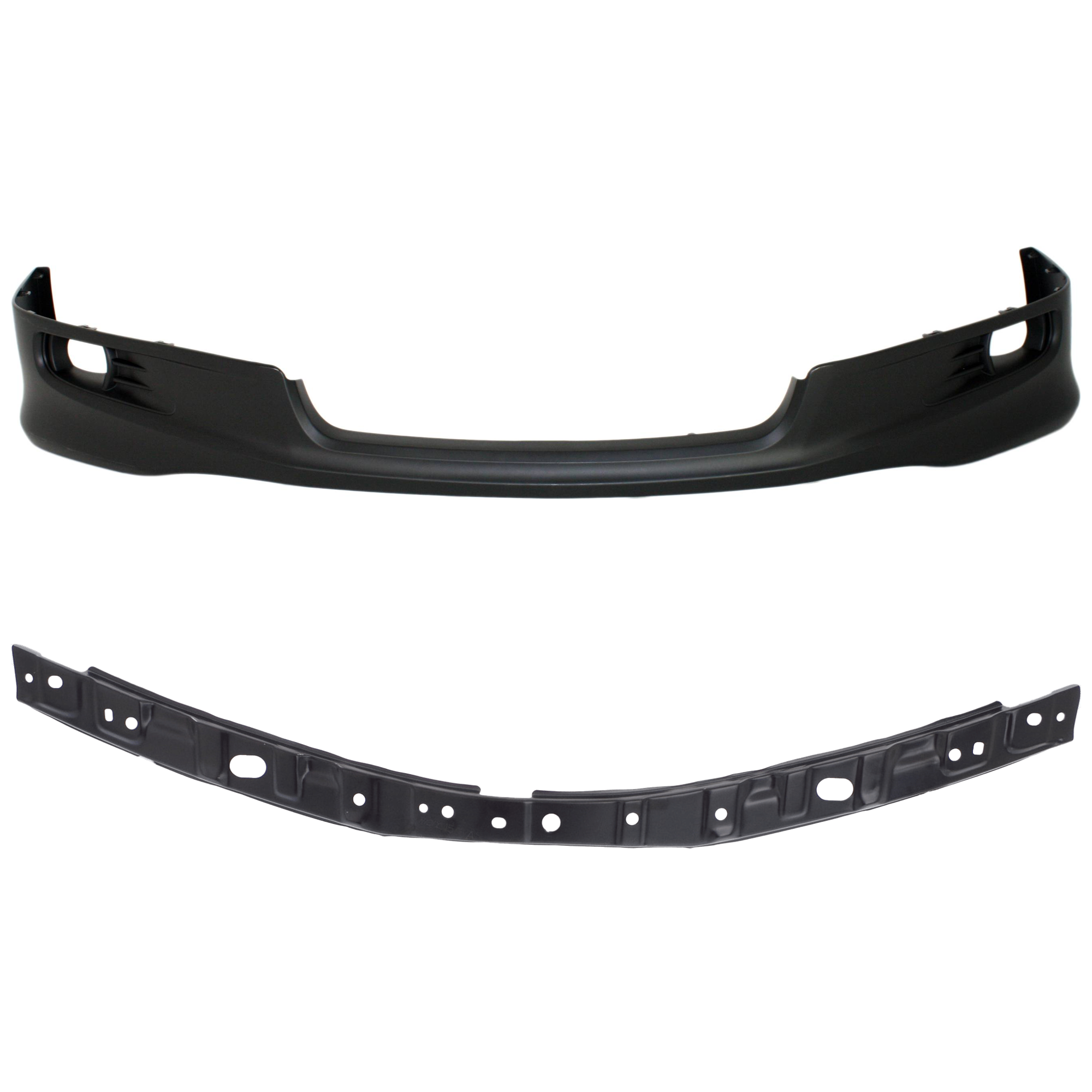 AM CAMRY 07-07 FRONT LOWER VALANCE Spoiler Primed 2 pc kit with Bumper Retainer SKU KIT 072924 C3808 Partslink TO1093113 TO1031107 OEM 7685106901-5252106020