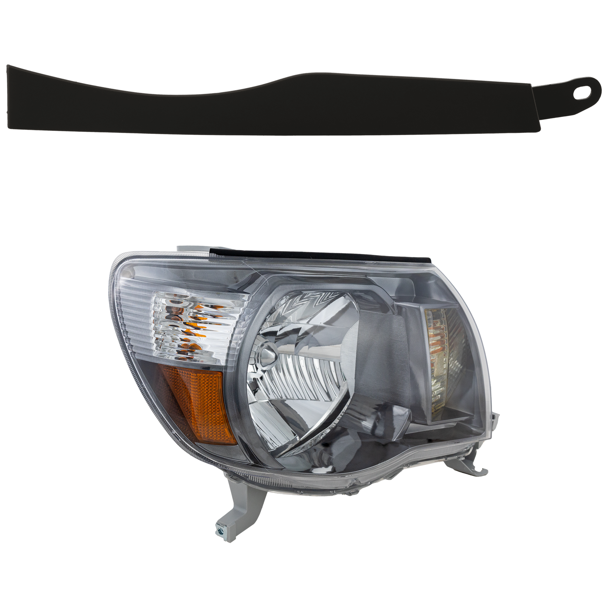 AM TACOMA 05-11 HEAD LAMP RH 2 pc Kit with Headlight Filler SKU KIT 072924 C3812 Partslink TO2503181 TO1089110 OEM 8111004173-5251204901