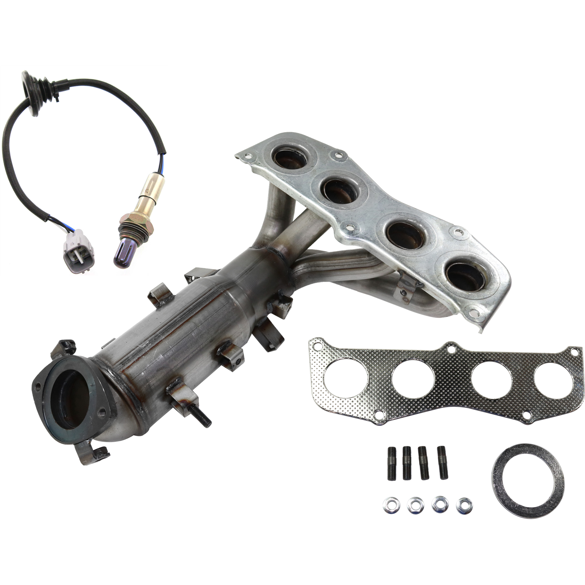 AM CAMRY 03-06 SOLARA 05-05 CATALYTIC CONVERTER Front 2 pc kit with Oxygen Sensor SKU KIT 072924 C3899