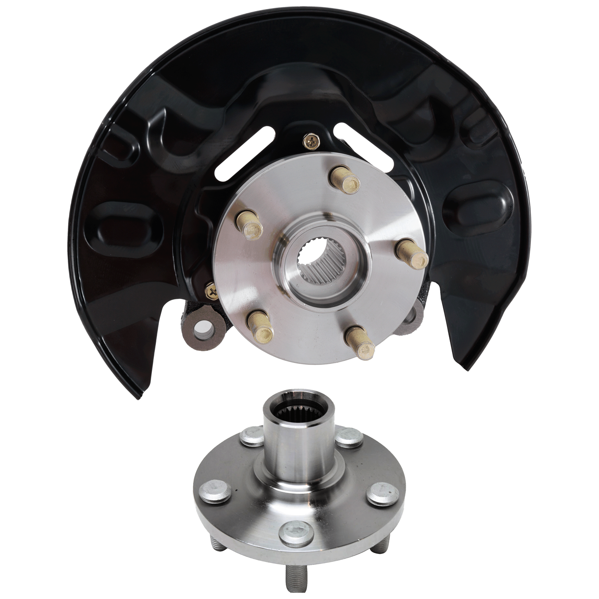 AM COROLLA 03-08 FRONT KNUCKLE RH 2 pc kit with Wheel Hub SKU KIT 072924 C3938 OEM 510070-9690800-4321119015-4350